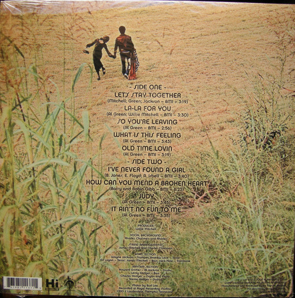 Al Green - Let's Stay Together Vinyl LP Album (Near Mint NM/M) - Classic Soul Music for Home Listening & Collectors