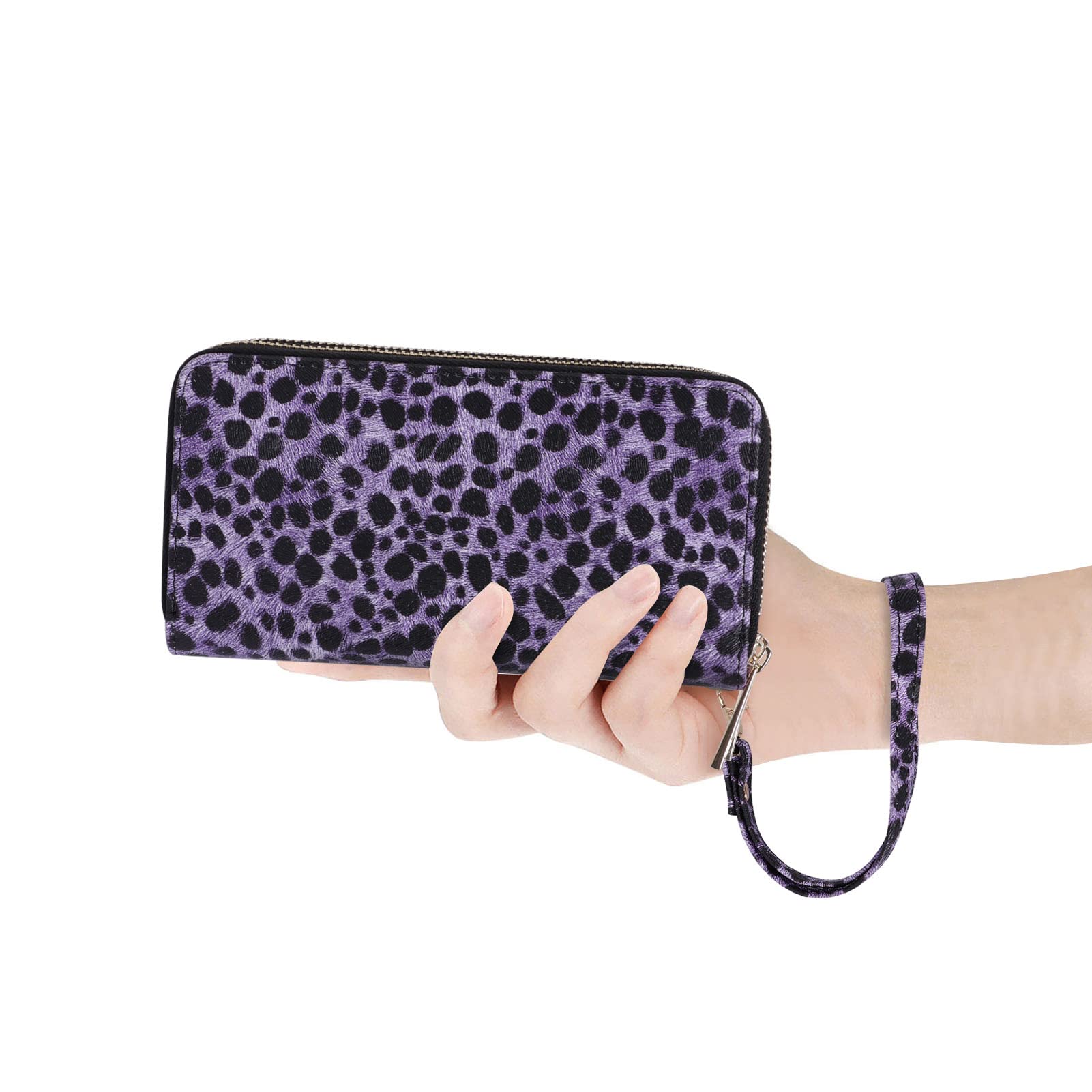 HAWEE Women's Double Zipper Wallet Clutch Purse with Phone Holder - RFID Blocking for Smartphone, Credit Cards, Coins & Cash - Perfect for Travel, Shopping & Everyday Use