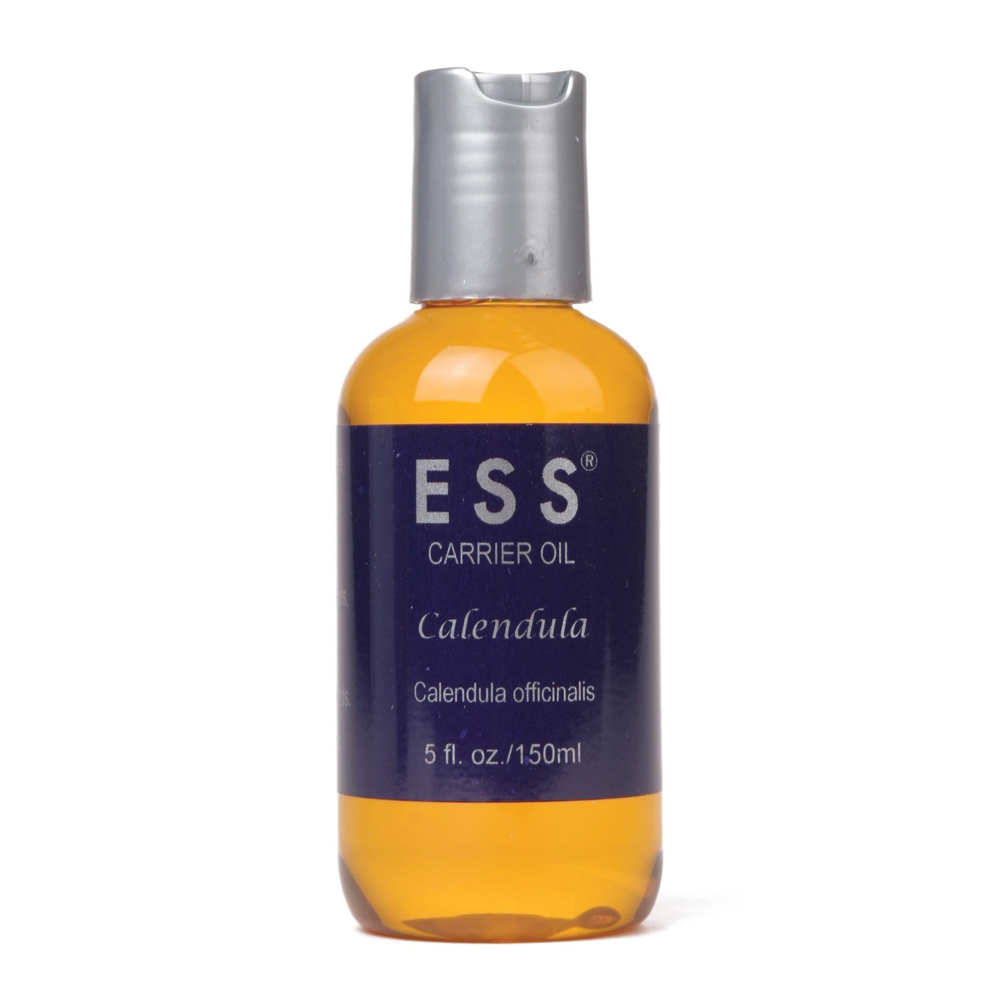 ESS Calendula Carrier Oil 150mL - Organic & Pure for Skincare, Hair Care & Aromatherapy - Soothes Dry Skin & Promotes Healing