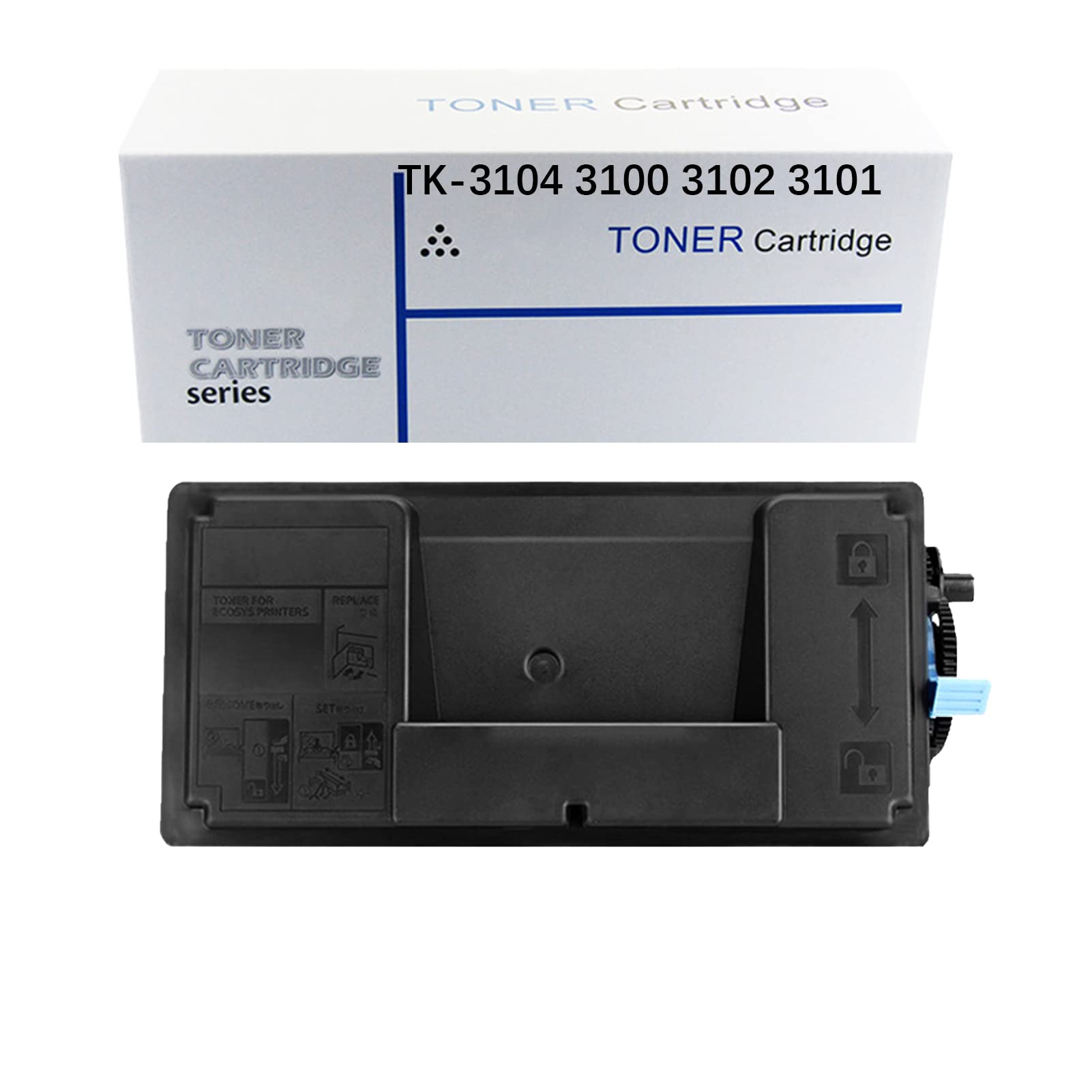 Kyocera TK-3100 Toner for FS-2100D/4100DN Printers - 1 Pack Black for Office Use