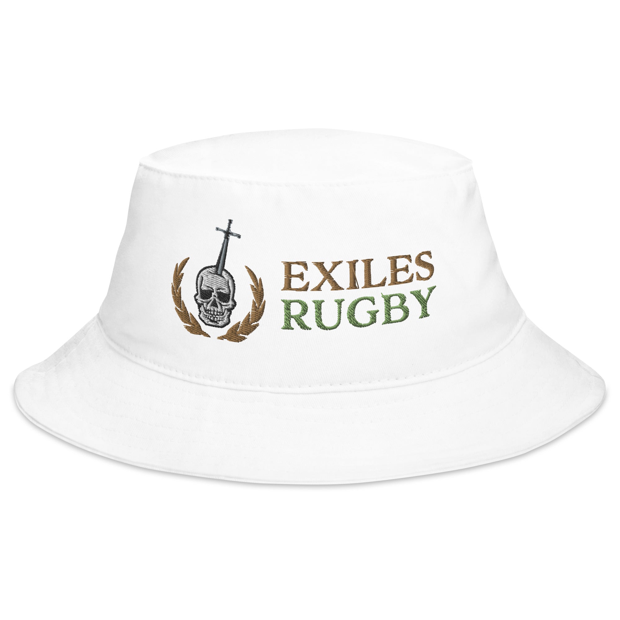 Exiles RFC Bucket Hat for Men & Women - Adjustable Sun Hat for Outdoor, Fishing, Hiking & Beach - UV Protection & Breathable Cotton