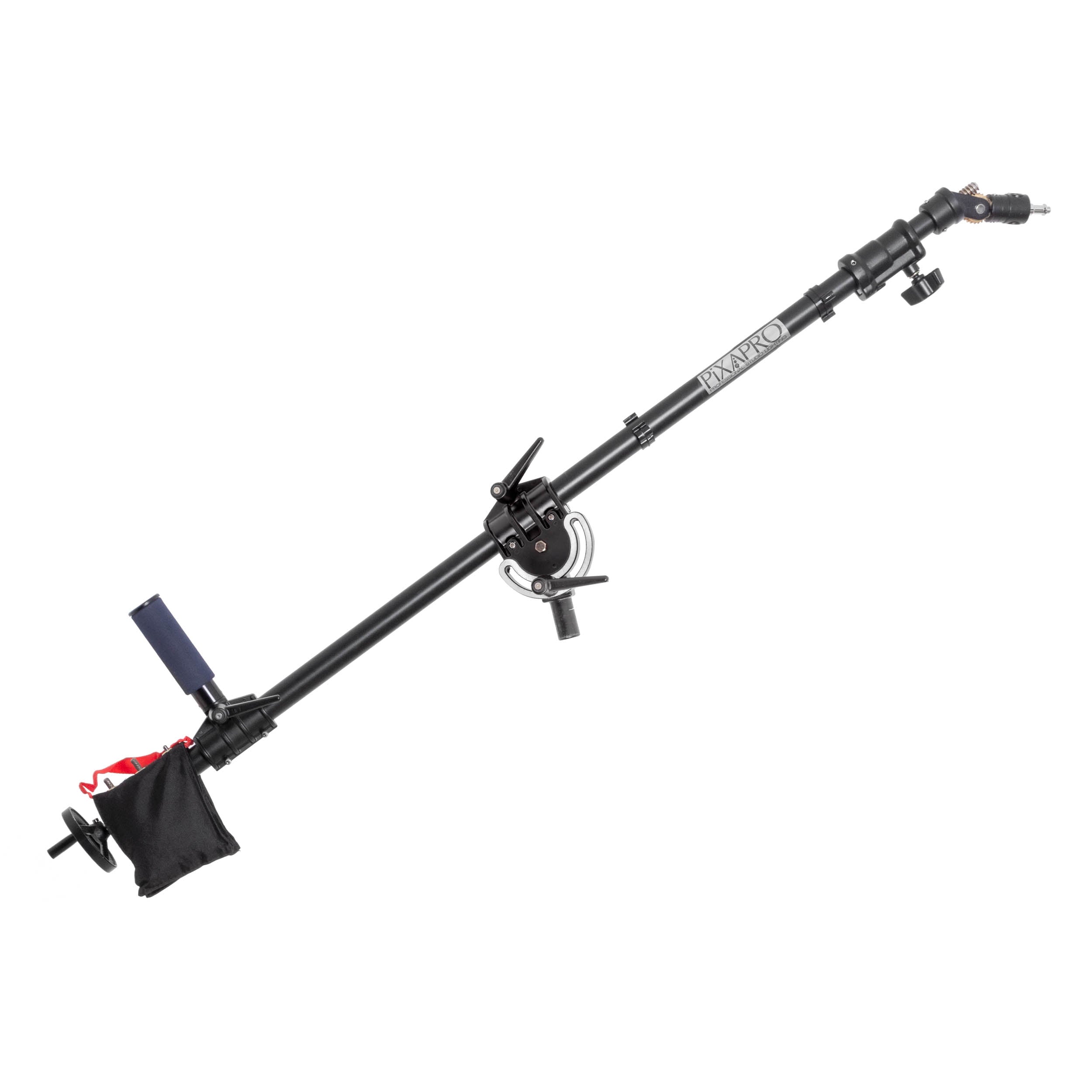 Professional Studio Reclining Rotatable 28mm Junior Boom Arm - Perfect for Podcasting, Voiceovers & Home Recording Studios