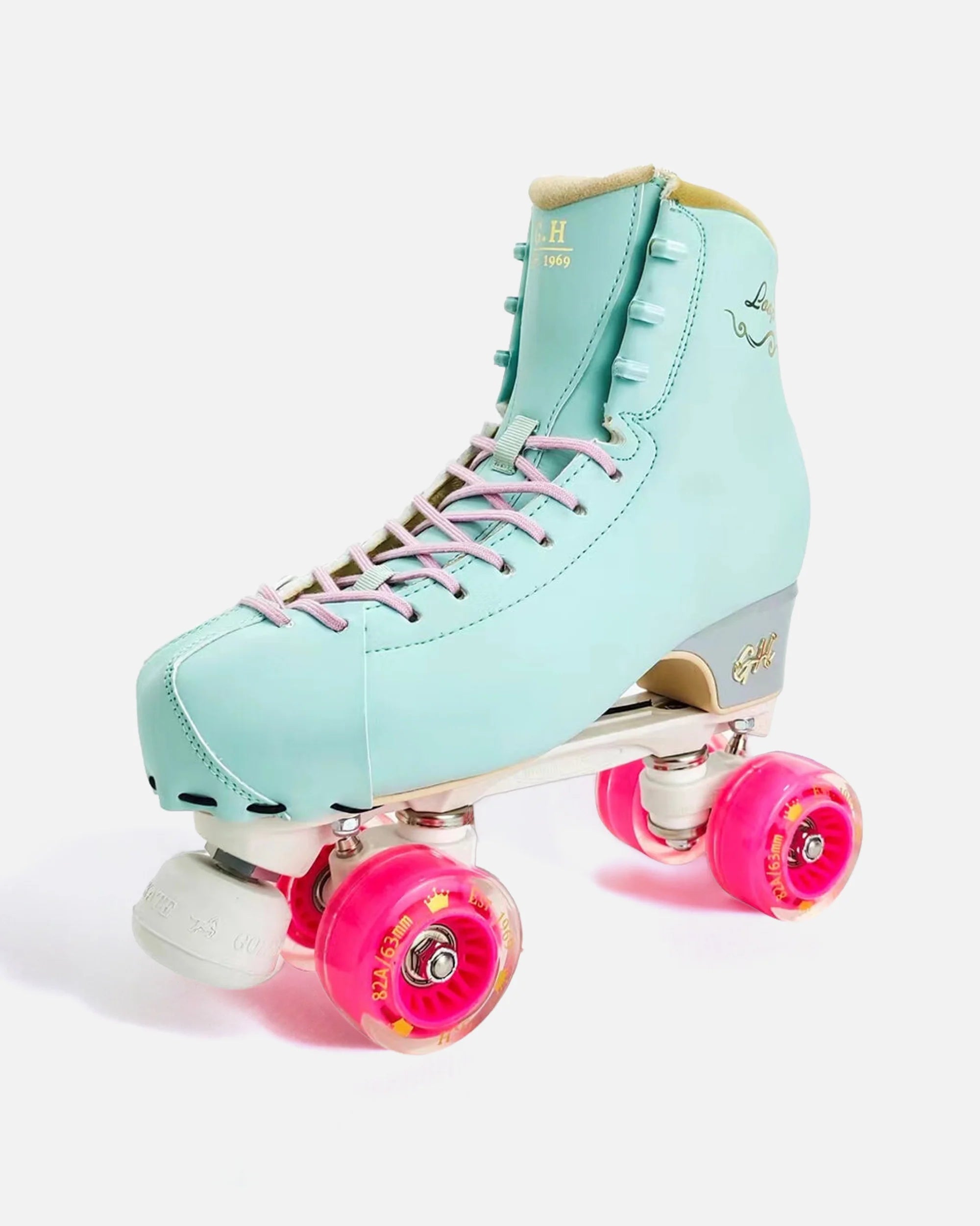 GH Loop LT Quad Roller Skates for Women & Men - Adjustable Outdoor & Indoor Roller Skates with Comfortable Padding - Perfect for Rink, Park, Fitness & Street Skating
