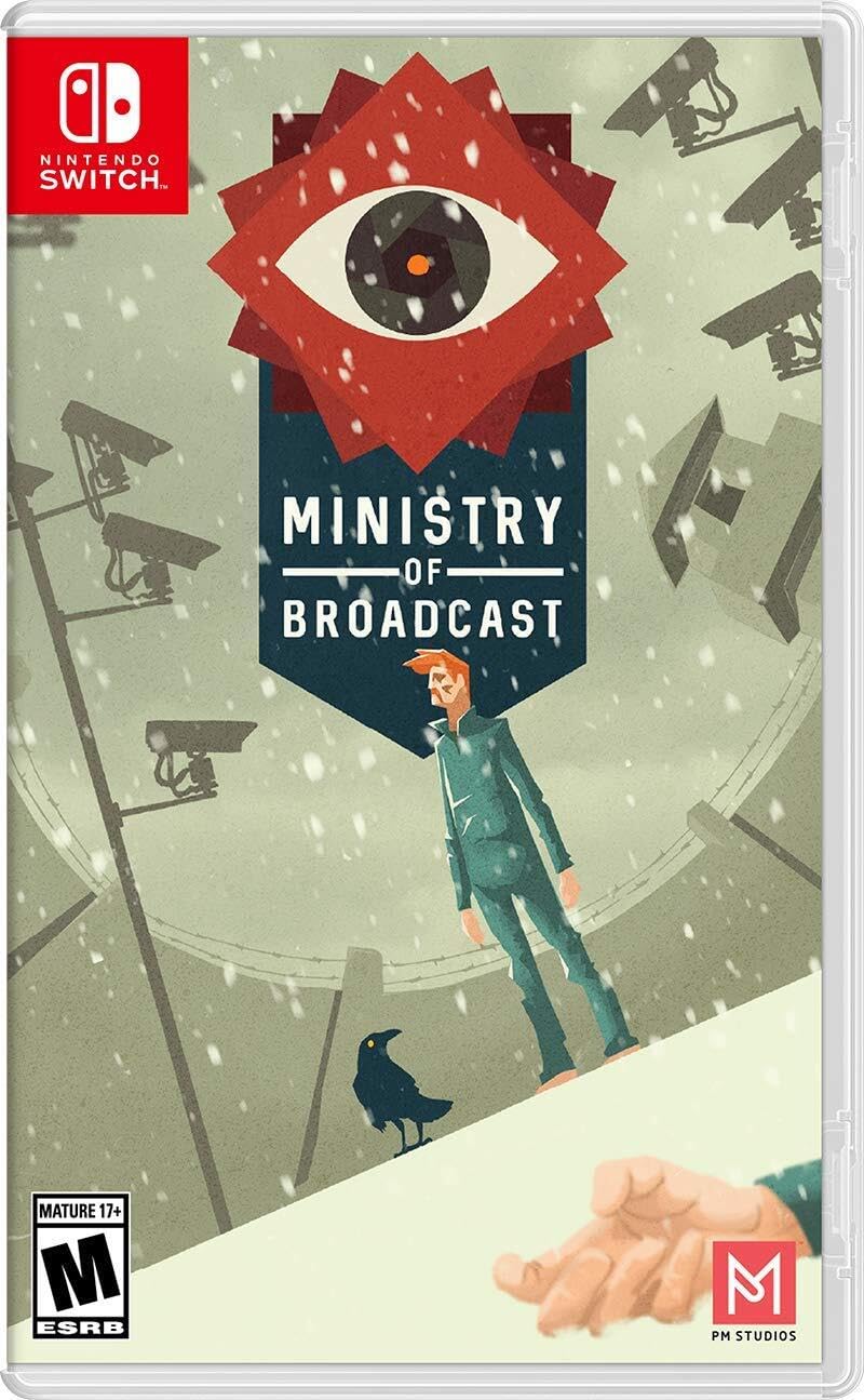 Ministry of Broadcast - Nintendo Switch Game | Political Satire Adventure for Adults | Perfect for Home Gaming & Travel Entertainment