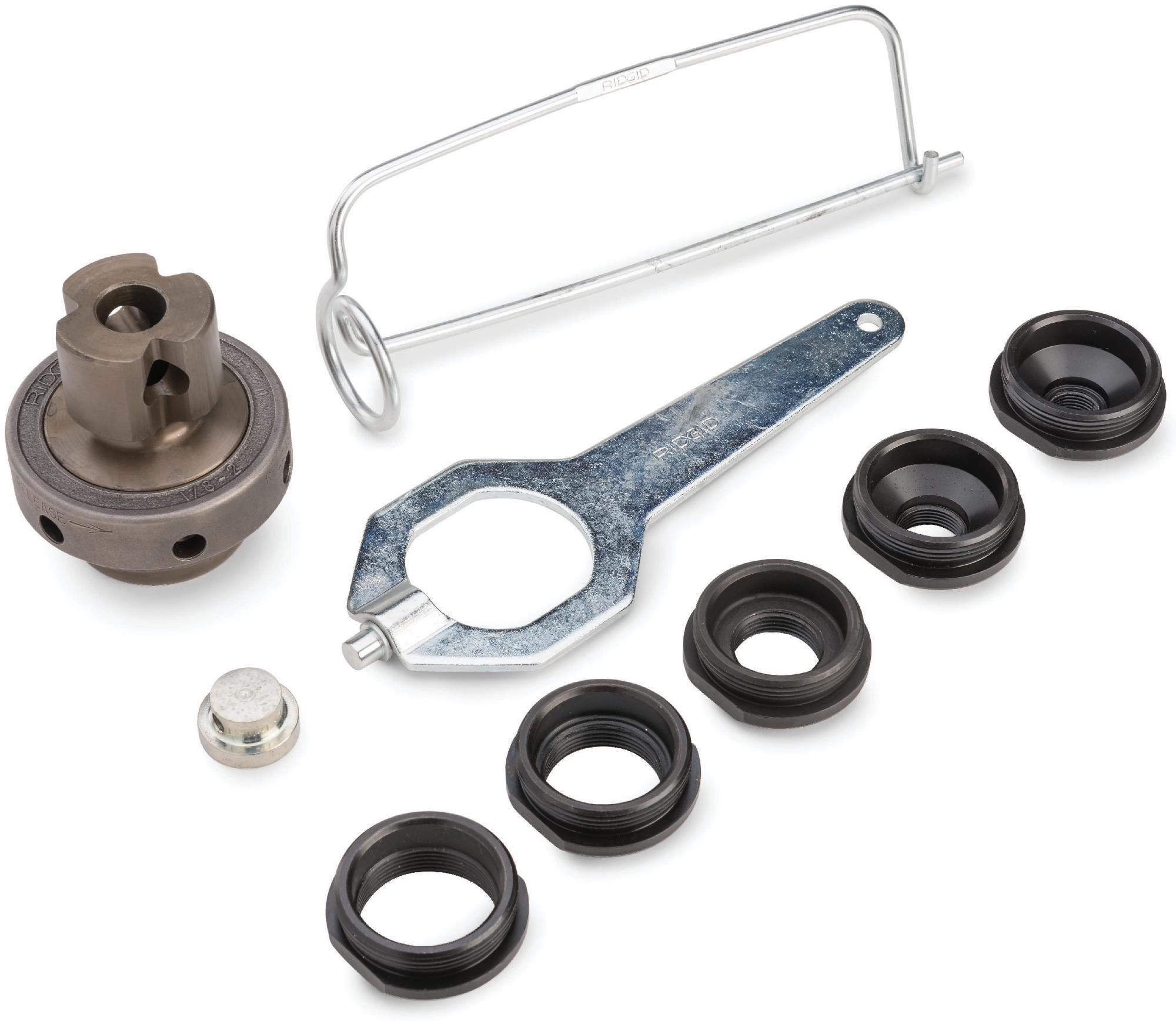 Ridgid 819 Nipple Chuck Kit 51005 - Professional Plumbing Tool for Pipe Fitting and Repair | Perfect for DIY Home Improvement and Plumbing Projects