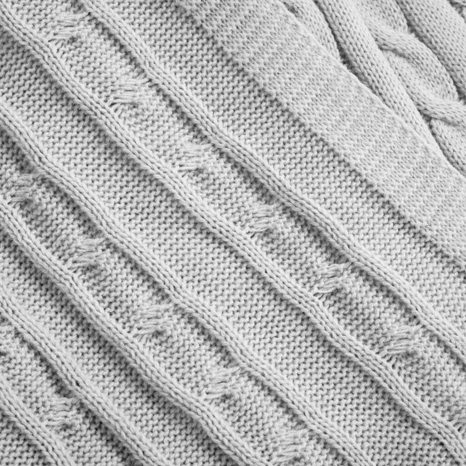 Lush Decor Soft Knit Baby Blanket 40x30