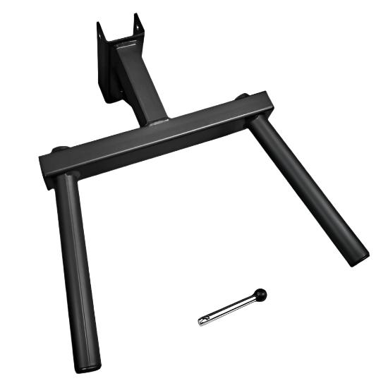PRx 3x3 Dip Station - Heavy Duty Wall Mounted Pull Up Bar for Home Gym, Strength Training & Calisthenics - Perfect for Small Spaces & Garage Workouts