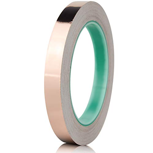 Premium Double-Sided Conductive Copper Foil Tape (1/2