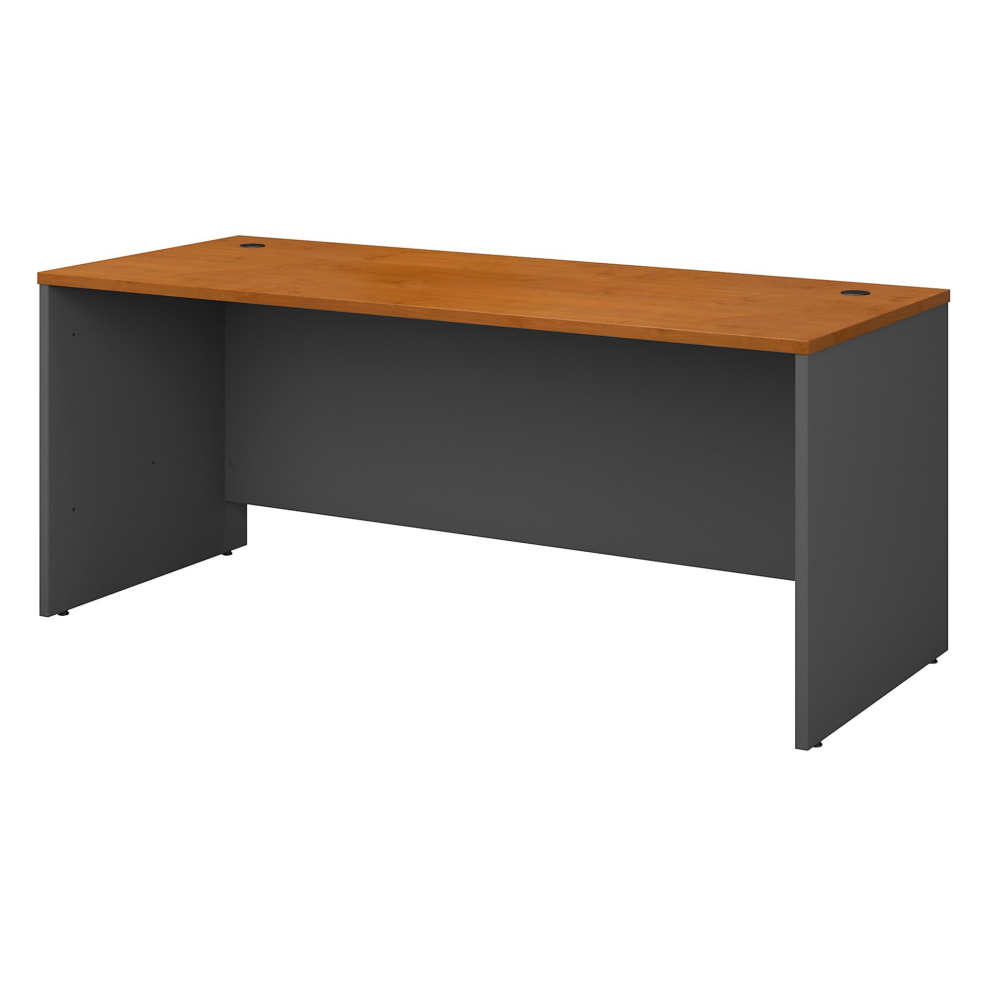 Bush Business Furniture Series C Office Desk - Modern Executive Workstation for Home & Office - Perfect for Remote Work, Study & Professional Workspaces