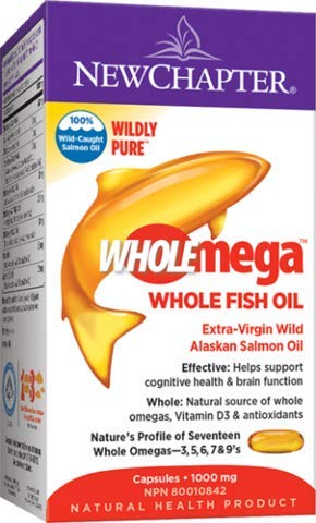 Premium Wild Alaskan Salmon Oil Supplement - 220mg DHA, Omega-3 + Vitamin D3 + Astaxanthin - Sustainably Sourced, 60 Softgels (2 Pack) | Supports Heart, Brain & Joint Health - Ideal for Adults & Active Lifestyles