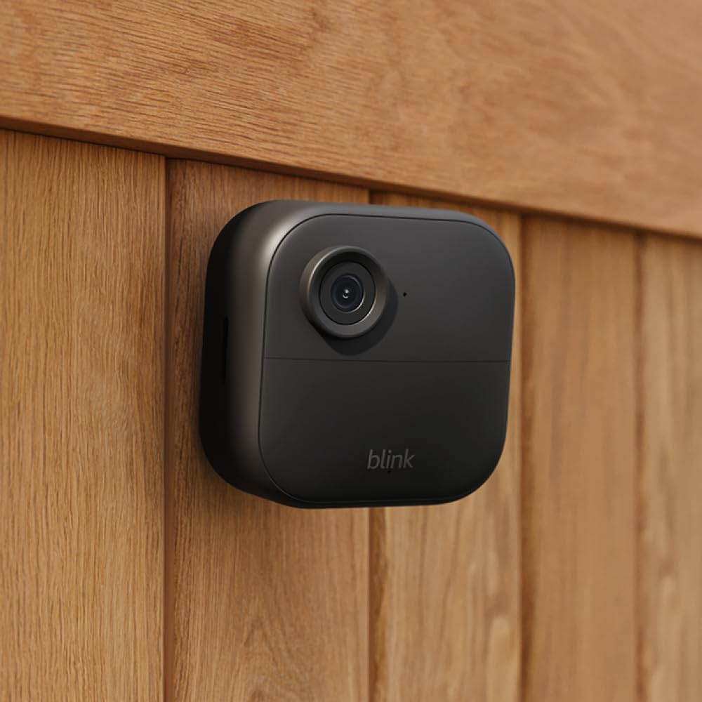 Blink Whole Home Security Bundle – 4 Outdoor Cameras, 2 Mini Cameras (White), Video Doorbell (Black) | HD Video, Motion Detection, Alexa Compatible | Home & Business Surveillance System