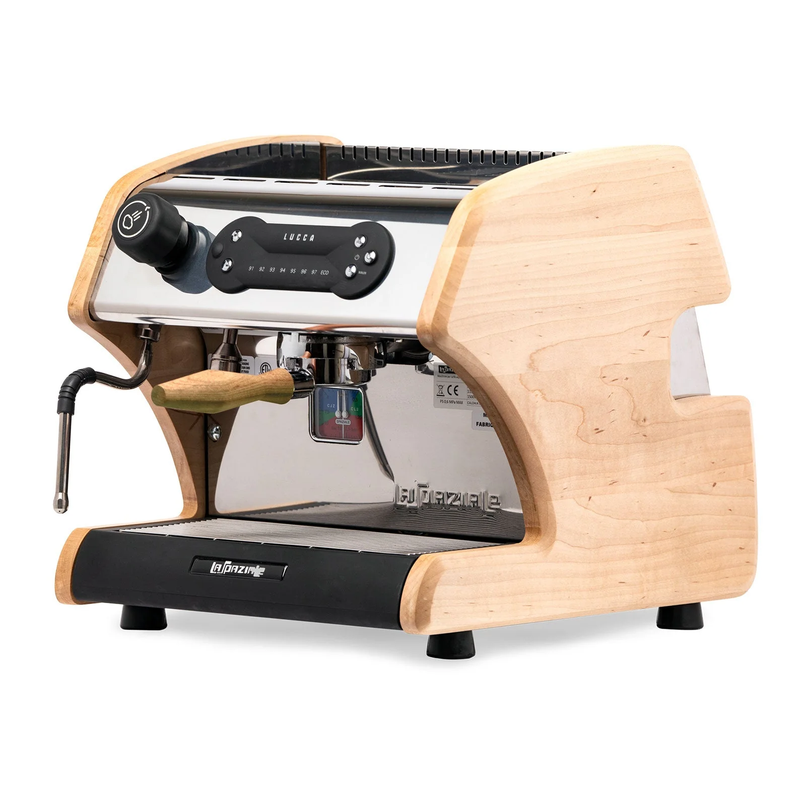 LUCCA A53 Direct Plumb Espresso Machine - Professional Commercial Grade Coffee Maker for Home & Cafe Use | Perfect for Espresso Lovers & Baristas