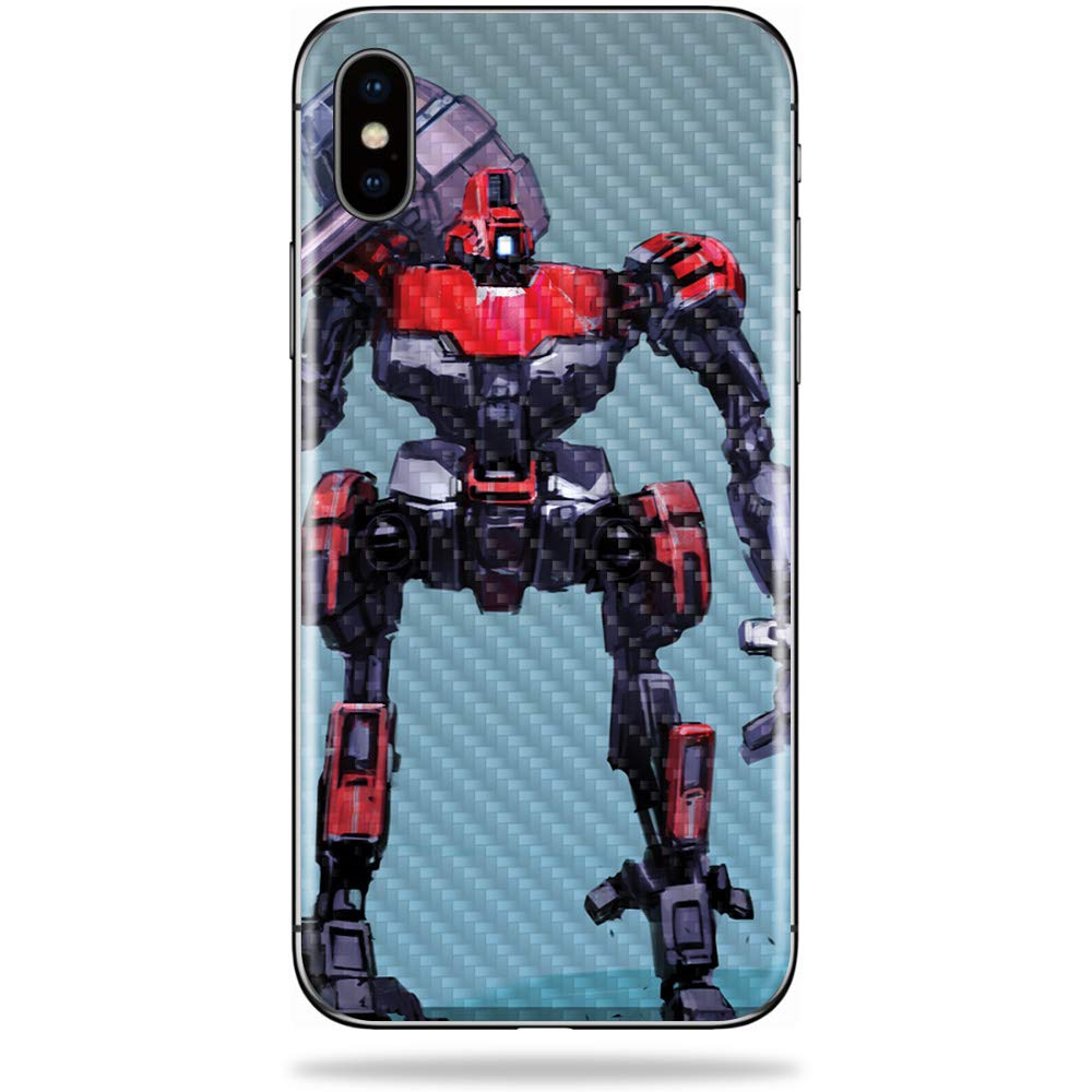 Premium Carbon Fiber Skin for Apple iPhone X - Thor Edition | Durable Protective Cover with Textured Finish | Easy to Apply & Remove | Made in USA | Perfect for Gaming, Outdoor Activities & Daily Protection