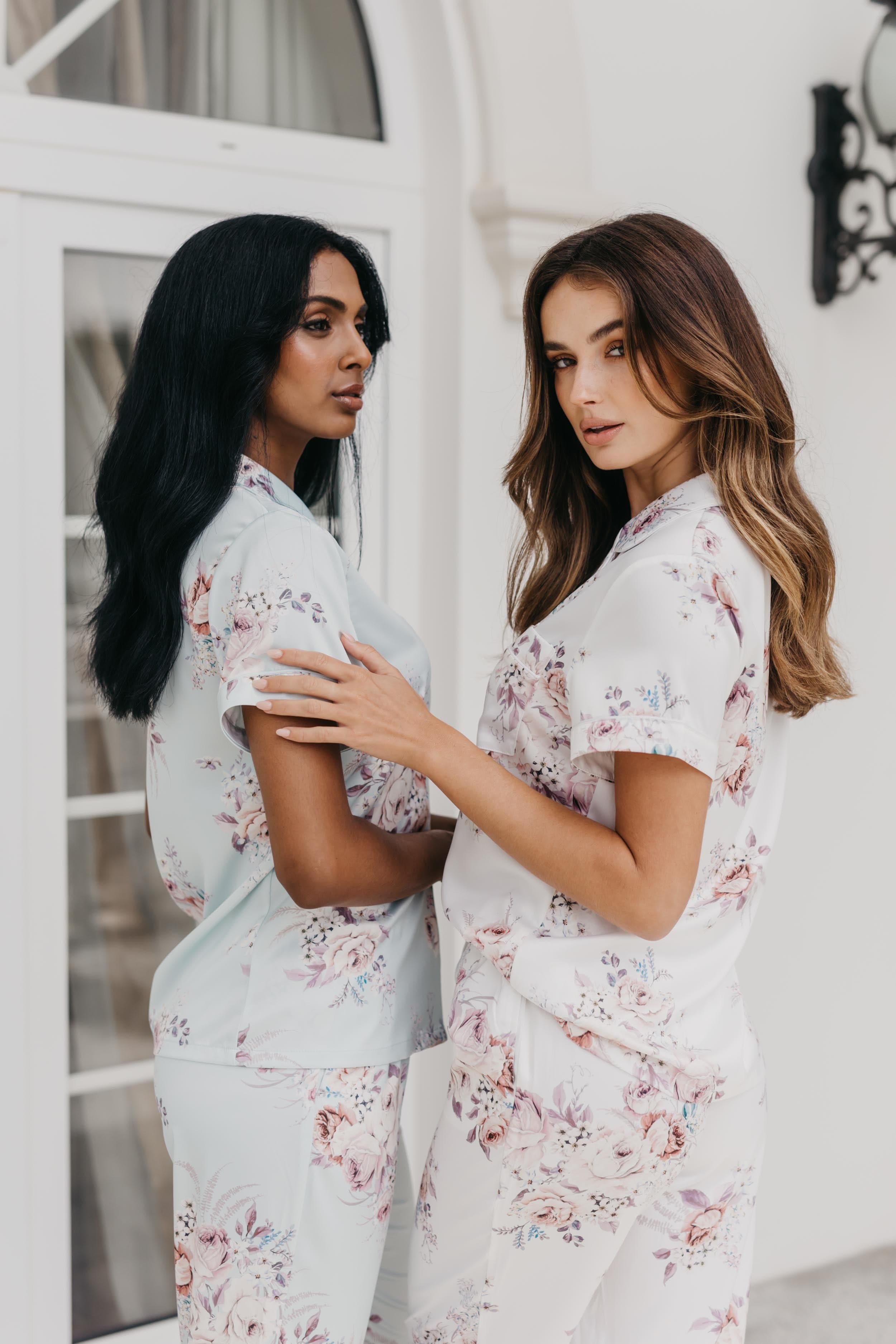 Gabriella Rose Mist Pajama Set for Women - Soft & Comfortable Sleepwear - Perfect for Nighttime Relaxation & Lounging