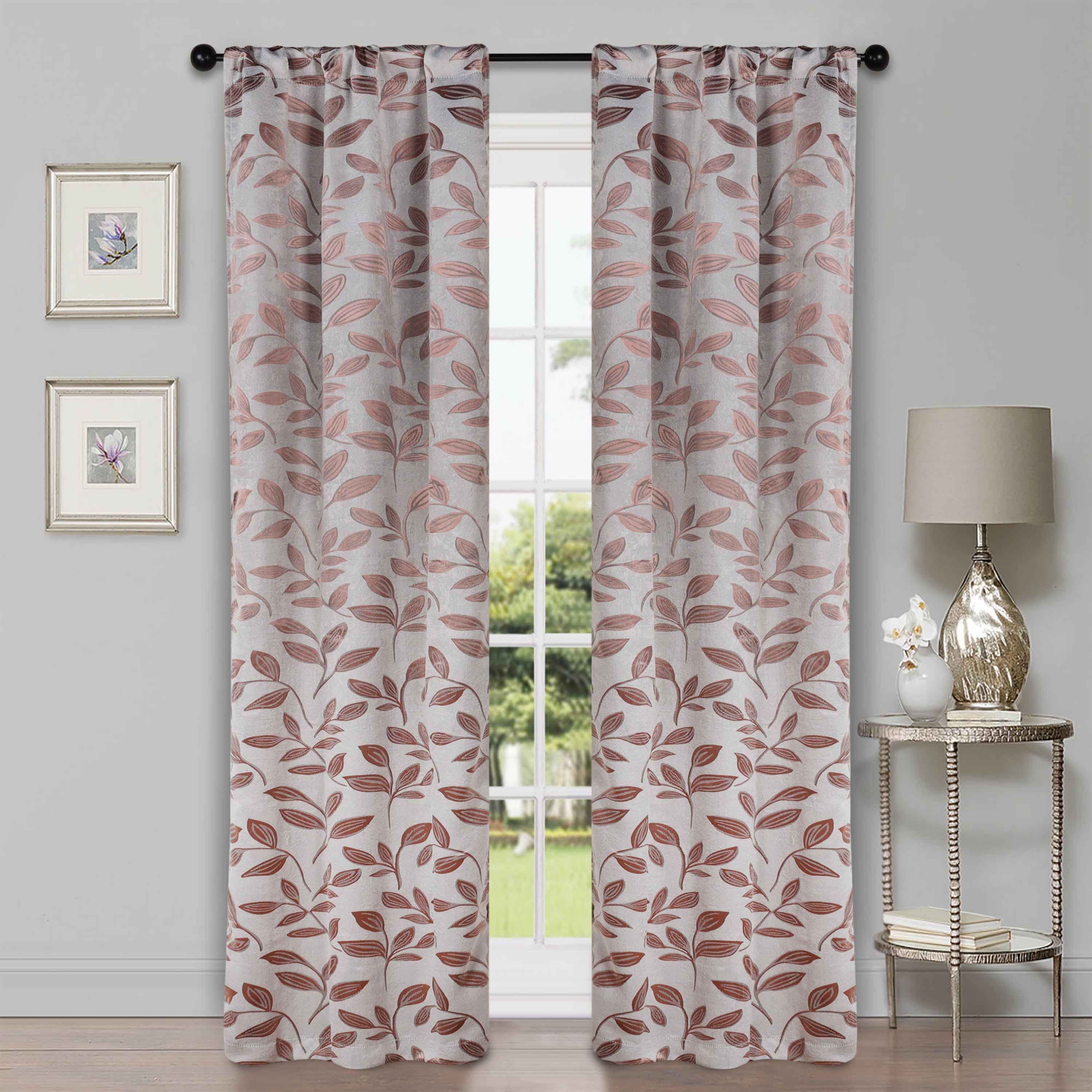 Blackout Curtains with Rod Pocket - Set of 2 Panels for Complete Room Darkening | Perfect for Bedrooms, Nurseries & Home Theater Light Blocking