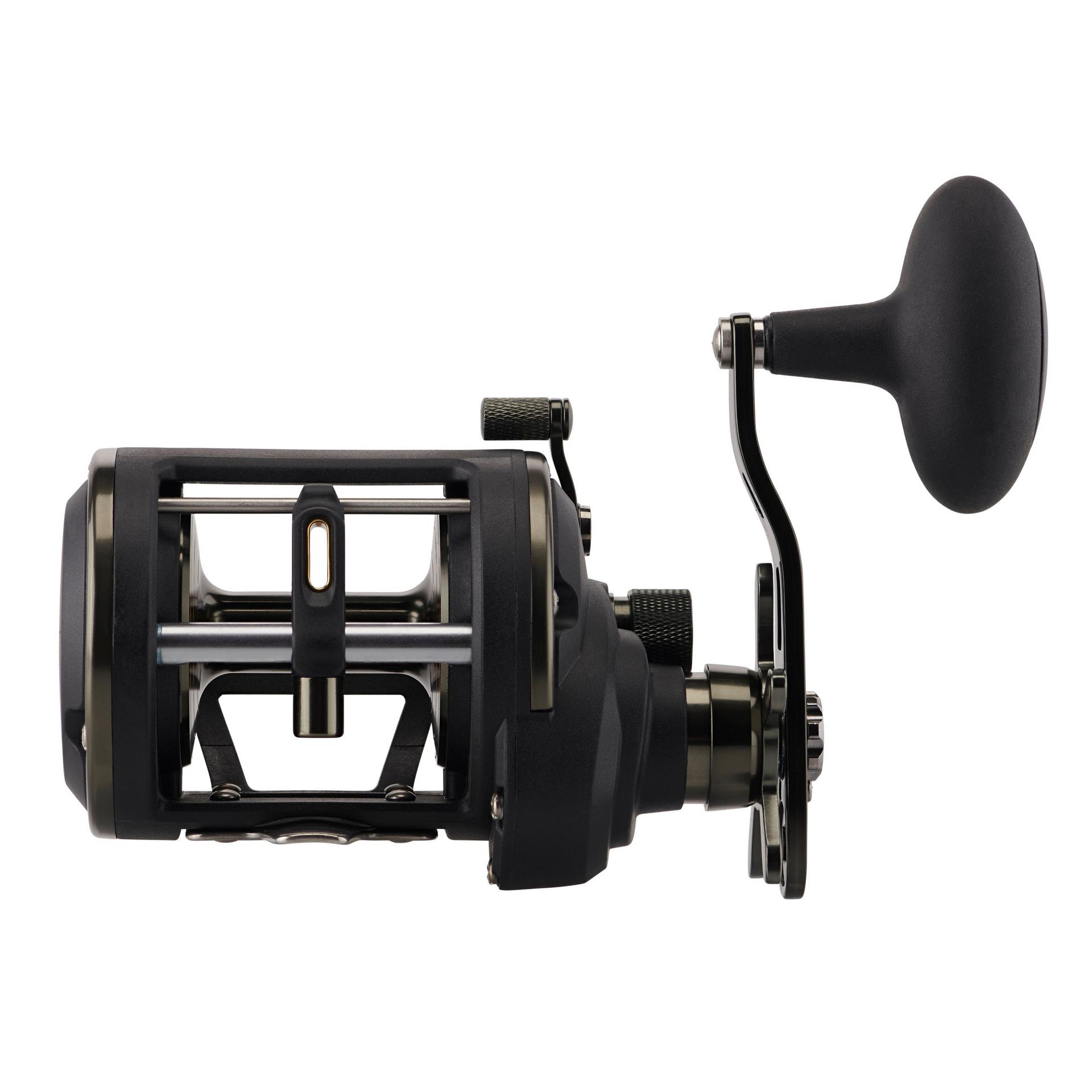 Squall® II Level Wind Conventional Reel - Saltwater & Freshwater Fishing Reel for Casting, Trolling & Bottom Fishing | Durable & Smooth Drag System for Bass, Walleye & Catfish
