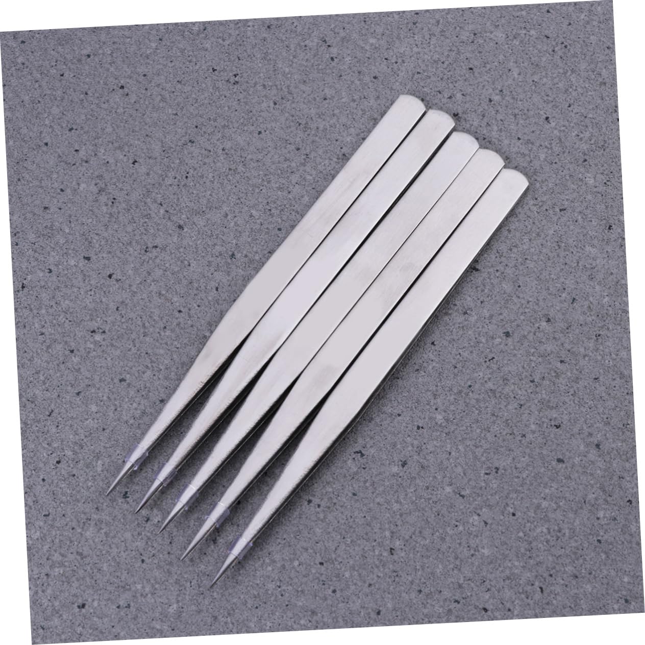Minkissy 10-Piece Eyelash Extension Tweezers Set - Straight & Cluster Tweezers for Lash Extensions, Eyebrows & Precision Work - Professional Sewing & Beauty Tools for DIY & Salon Use