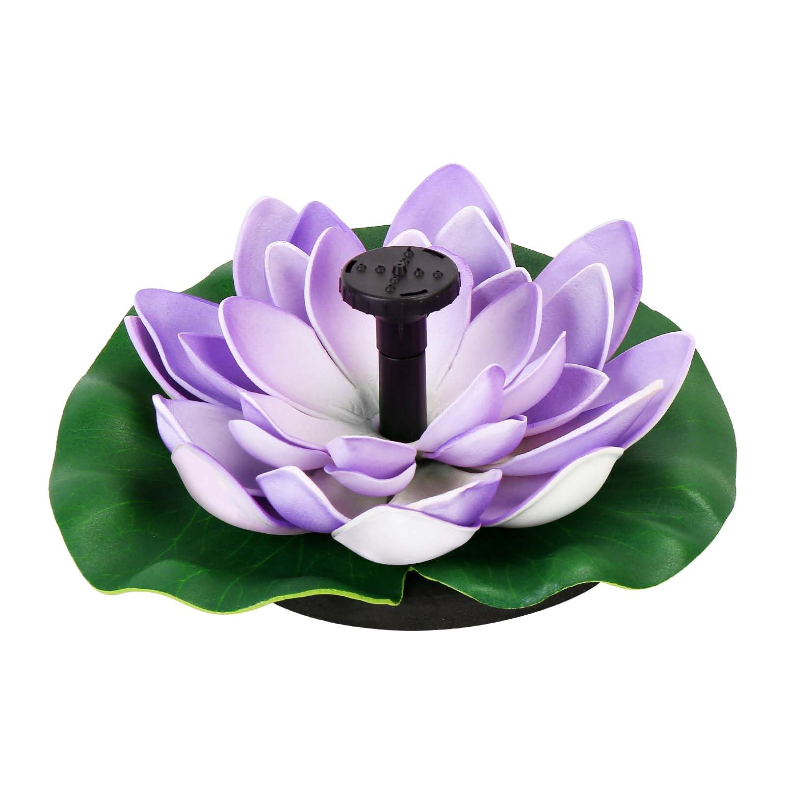 Solar Powered Water Fountain with 6 Nozzles - Outdoor Garden Decoration for Bird Bath, Pond & Backyard | Perfect for Attracting Birds & Enhancing Landscape Design