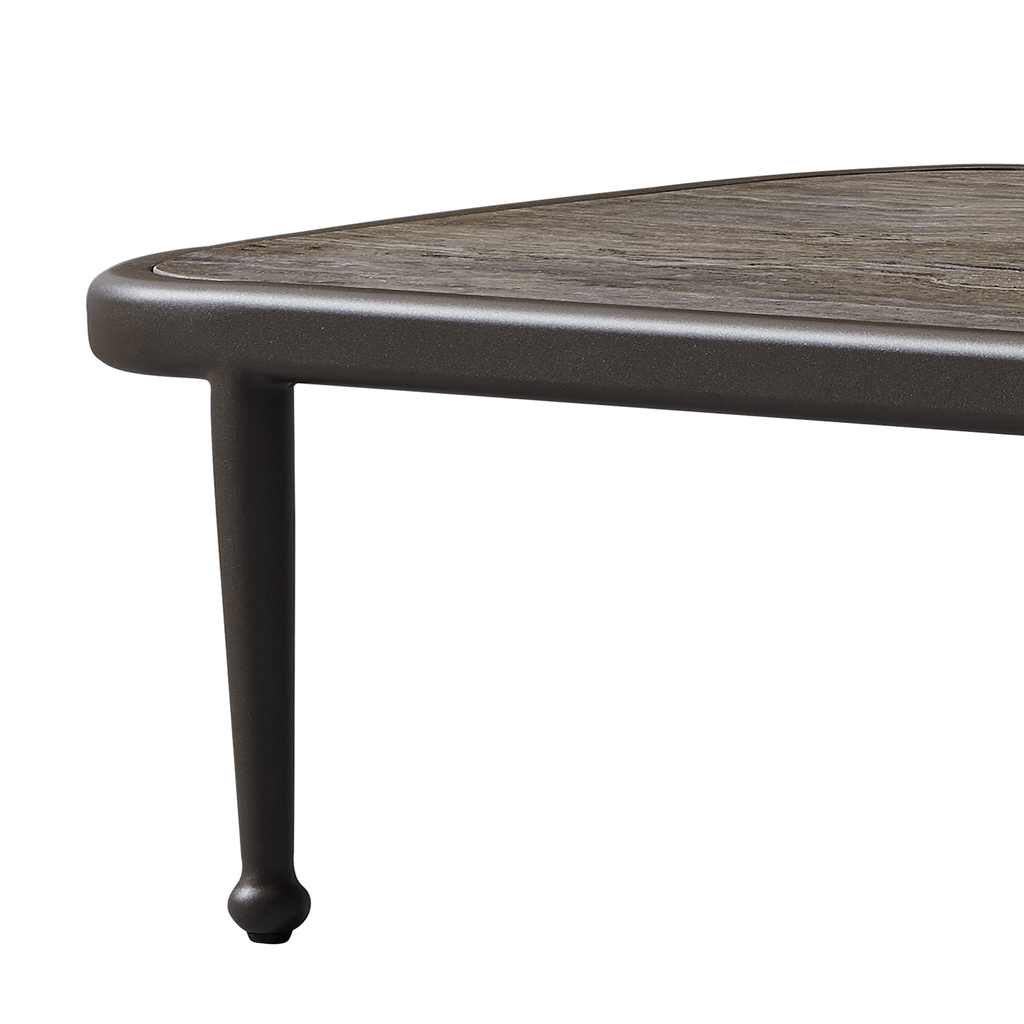 Modern Andre Rectangle Coffee Table - Solid Wood Living Room Center Table for Home Decor, Sofa Table with Storage Shelf - Perfect for Small Spaces, Apartments & Cozy Living Rooms