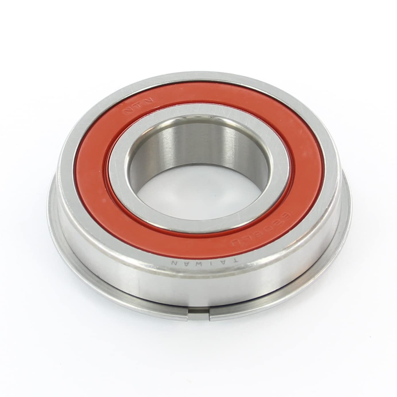 NTN 6206LLUNR Deep Groove Ball Bearing - 30mm ID, 62mm OD, 16mm Width - Double Sealed with Snap Ring & Steel Cage - Radial Bearing for Industrial Machinery, Automotive, and Power Tools