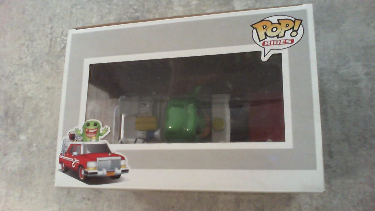 Funko POP! Ghostbusters ECTO-1 with Slimer Exclusive Vinyl Figure Set - Collectible Movie Merchandise for Ghostbusters Fans | Perfect for Display, Gifts, and Pop Culture Collections