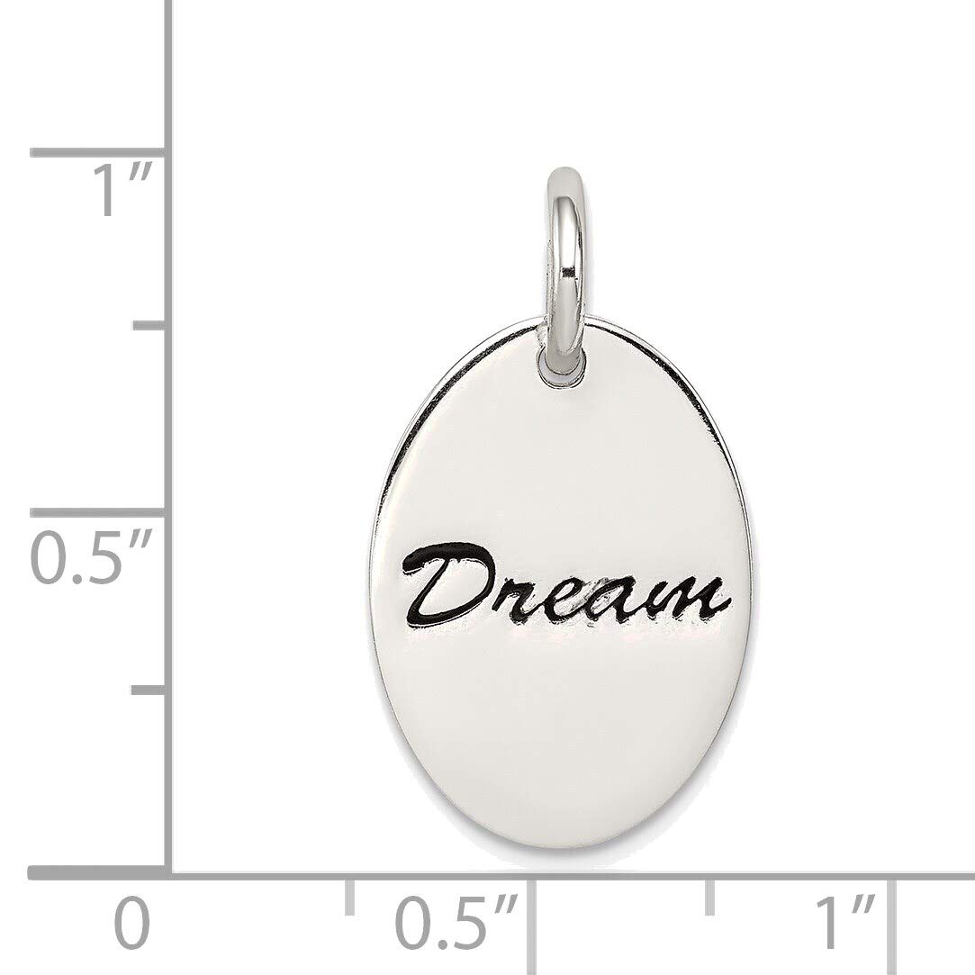 Sterling Silver Enamel Dream Pendant - Elegant Jewelry for Gifts & Daily Wear