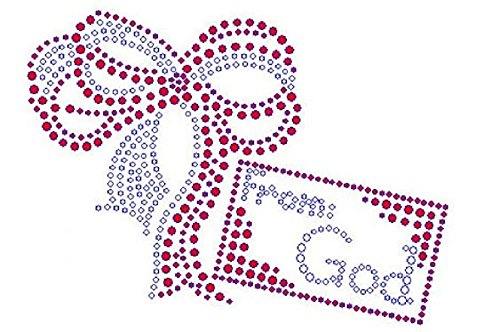 Christmas from God Rhinestone Iron-On T-Shirt Design - Perfect for Holiday Parties, Gifts & Festive Celebrations