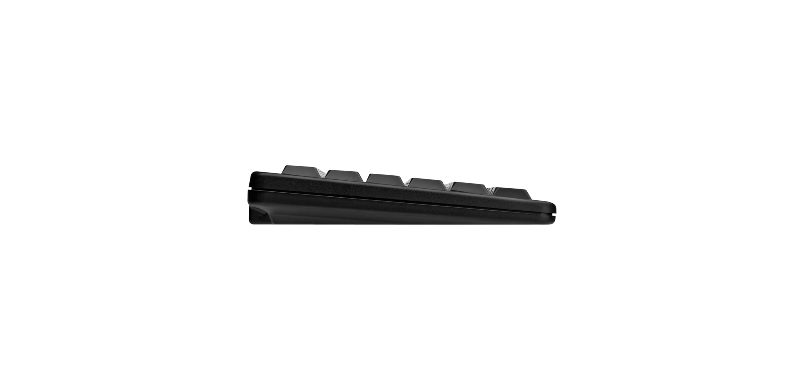 CHERRY G84-4100 Compact Mechanical Keyboard - International QWERTY Layout, Wired USB, Slim Design with ML Switches (Black) - Perfect for Office Work, Gaming & Space-Saving Desktops