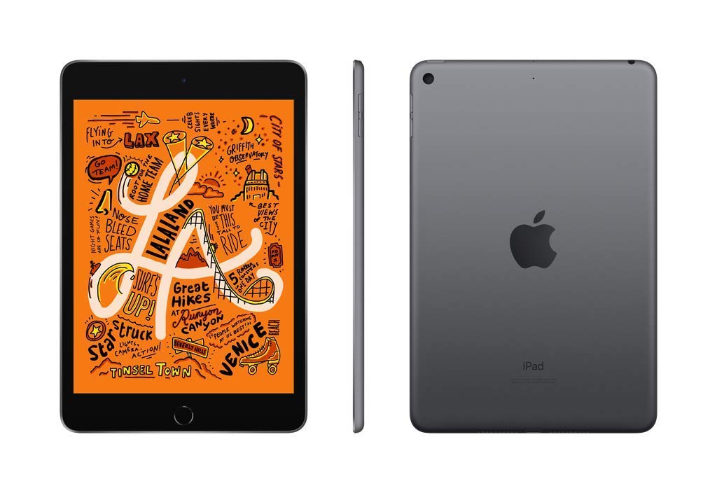 Refurbished Apple iPad Mini 5 256GB Wi-Fi - Space Gray | Compact Tablet for Work, Travel & Entertainment | Fast A12 Bionic Chip | Lightweight Design