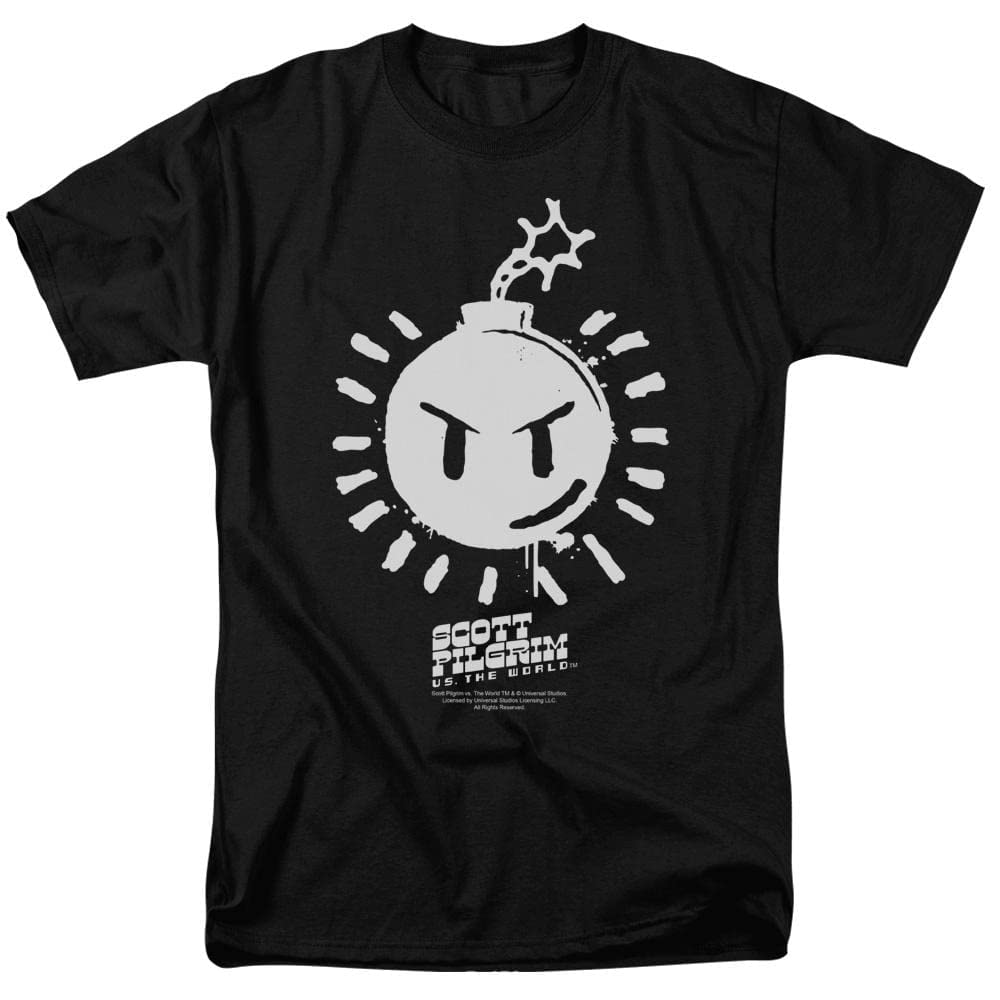 Scott Pilgrim vs. The World Sex Bob-Omb Logo Graphic T-Shirt for Men & Women | Band Tee, Movie Merch, Geek Culture Apparel | Perfect for Concerts, Comic Con & Casual Wear