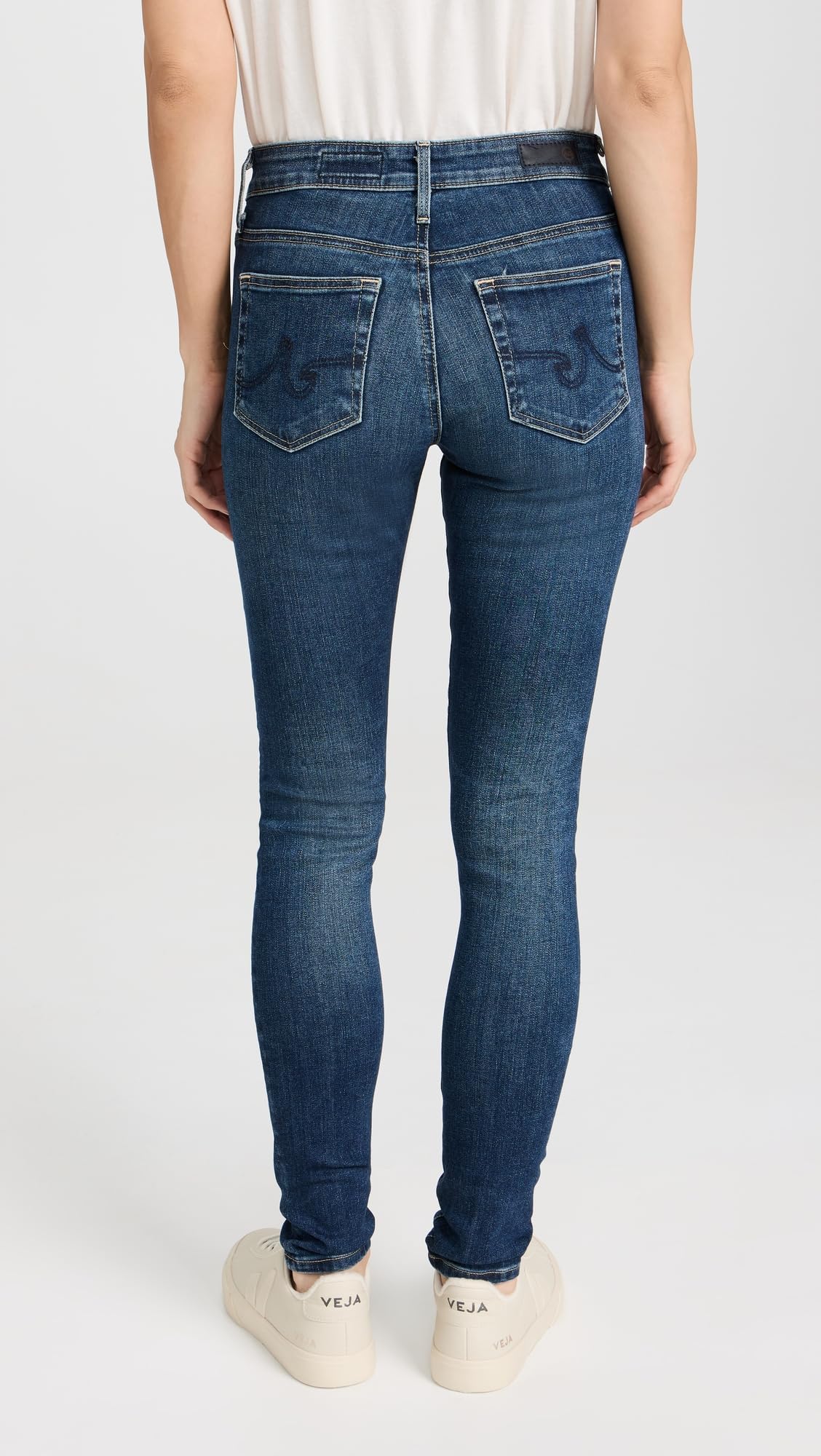 AG Adriano Goldschmied Women's Farrah Skinny Jeans - High Waist Stretch Denim Pants for Casual Wear & Night Out