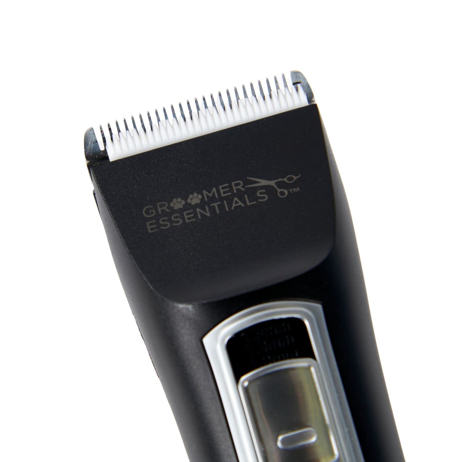 4-in-1 Hair Clipper Kit with 5 Speed Settings & 4 Adjustable Lengths - Includes 2 Guide Combs, Cleaning Brush, Blade Oil & USB Charging Cord - Perfect for Home Haircuts, Beard Trimming & Pet Grooming