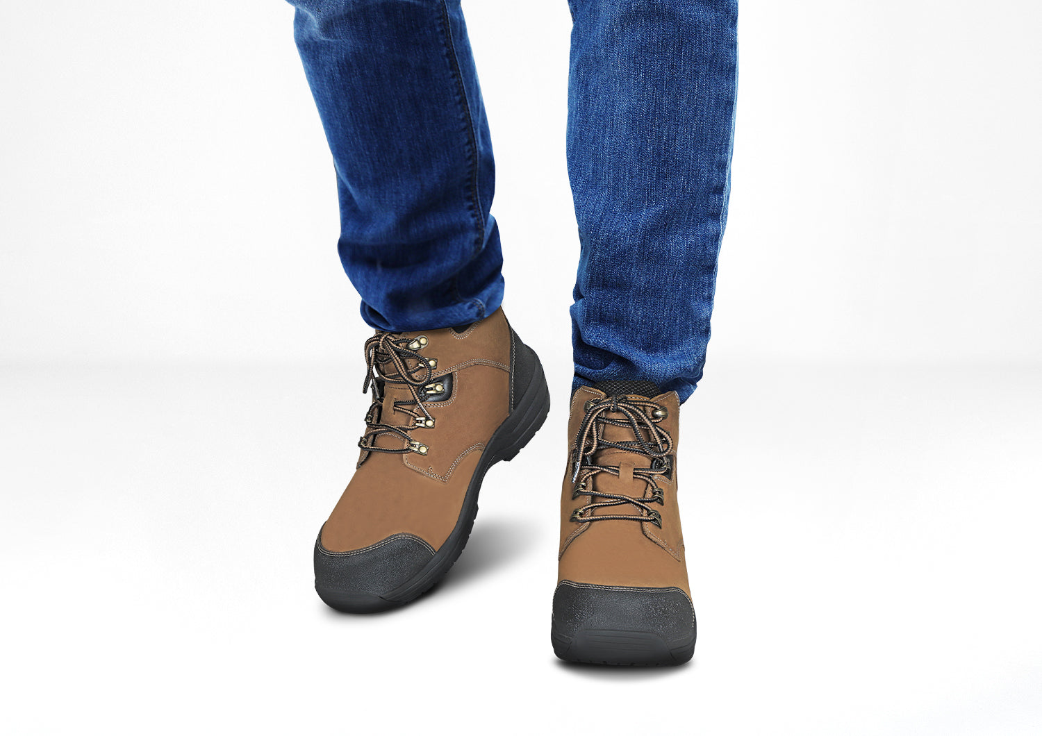 Premium Granite Work Boots for Men - Durable & Comfortable Safety Footwear for Construction, Hiking & Outdoor Work