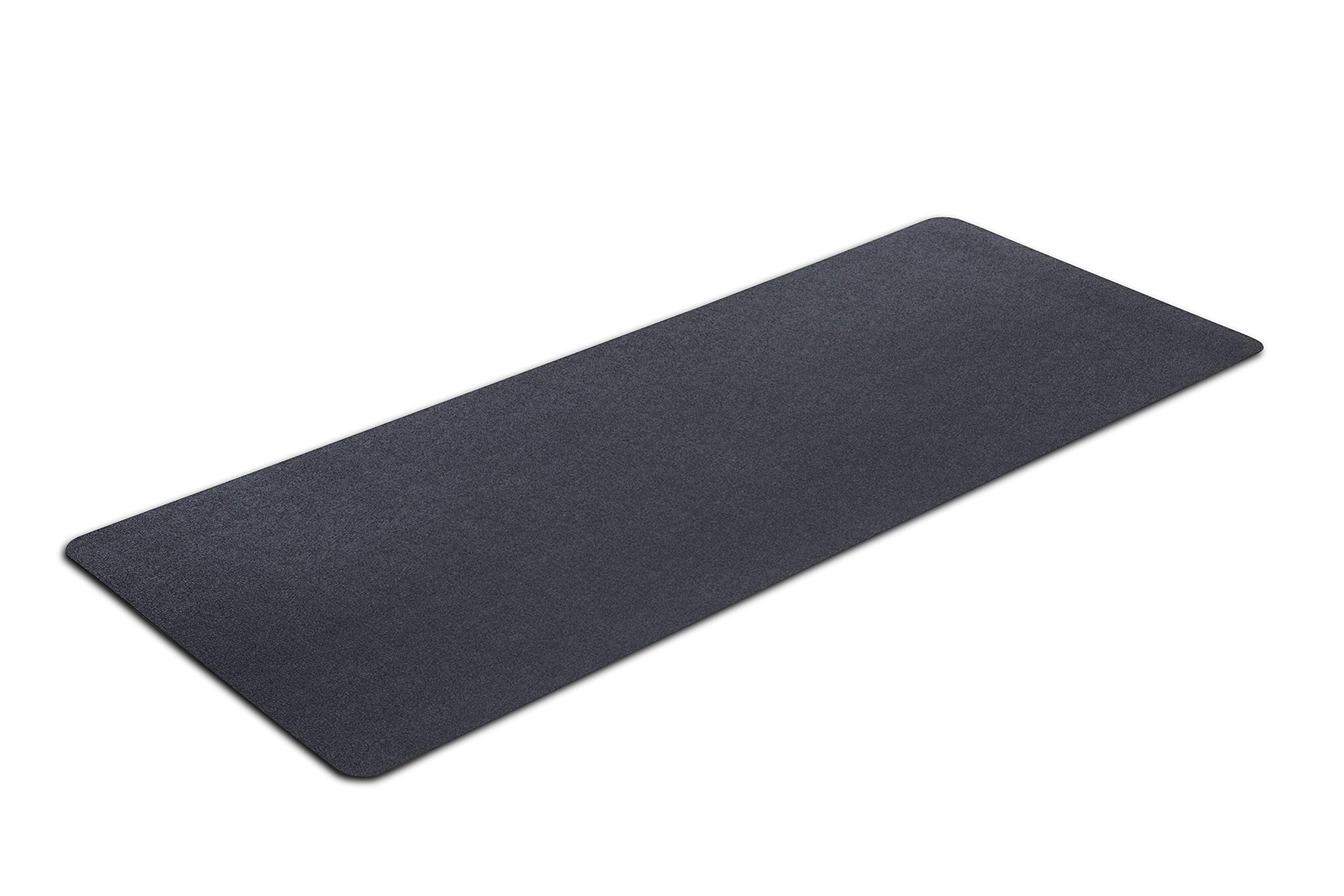Premium MOTIONTEX Non-Slip Exercise Mat for Home Gym, Yoga & Workouts - Extra Thick High Density Foam Floor Mat for Fitness Equipment Protection & Comfortable Training