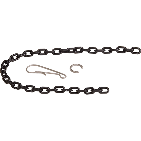 Fluidmaster 5104 Toilet Flapper Chain Replacement - Universal Fit for 2-Inch Flush Valves - Durable & Adjustable for Smooth Flushing - Perfect for Home, Office & Commercial Restrooms