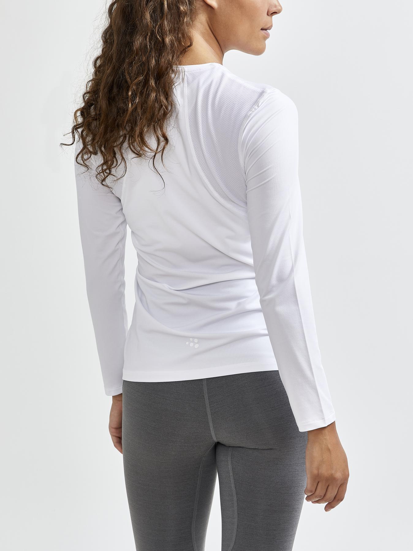 Women's ADV Essence Long Sleeve Training Tee - Moisture Wicking Workout Shirt for Yoga, Running & Gym - Lightweight Athletic Performance Top