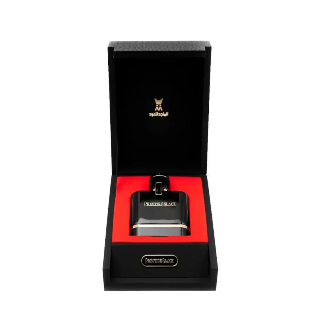 Prestige Black Eau de Parfum 100ml for Men - Luxury Long Lasting Fragrance for Date Night, Office & Special Occasions
