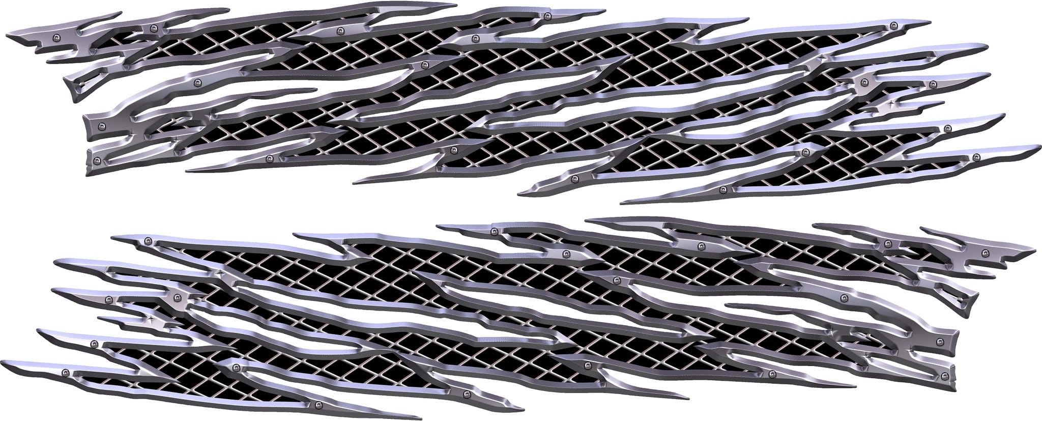 High-Quality Metal Style Flames Vinyl Truck Graphic Decals B910 - Durable Car Stickers for Pickup Trucks, SUVs & Motorcycles - Perfect for Customizing Vehicles & Adding Personalized Style