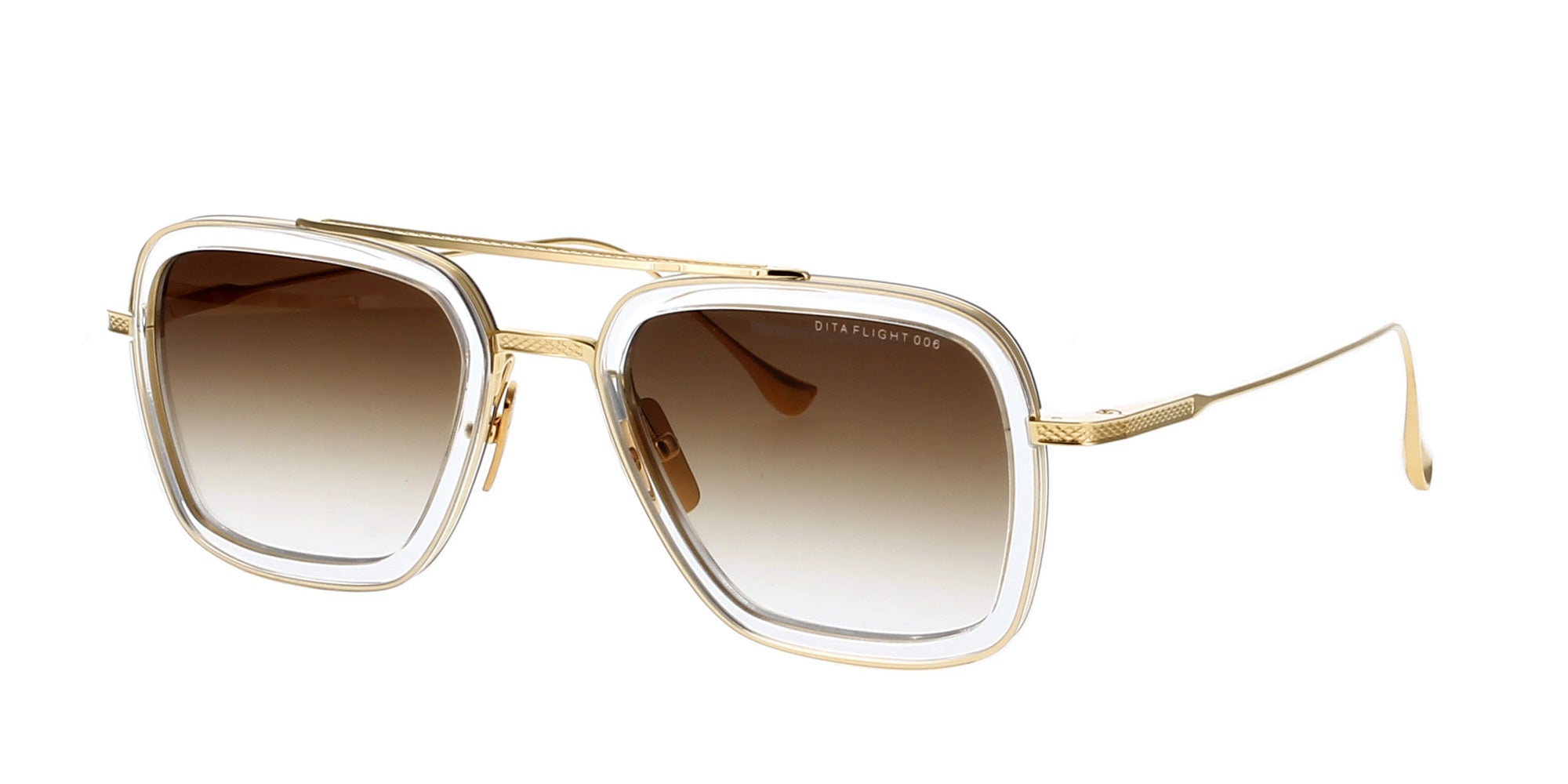 Dita Flight 006 DRX7806 Sunglasses - Premium Polarized Aviator Style for Men & Women - Perfect for Driving, Travel & Outdoor Activities