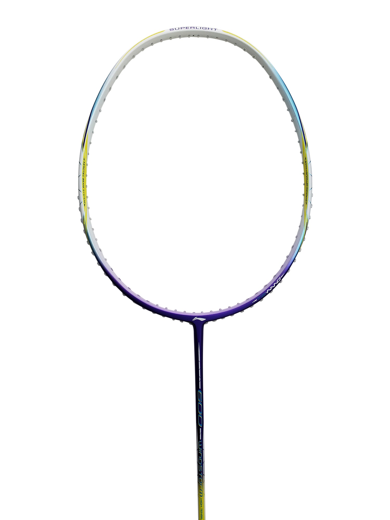Li Ning Windstorm 600 Professional Badminton Racket - Carbon Fiber Lightweight Racquet for Advanced Players | Perfect for Tournaments & Training Sessions