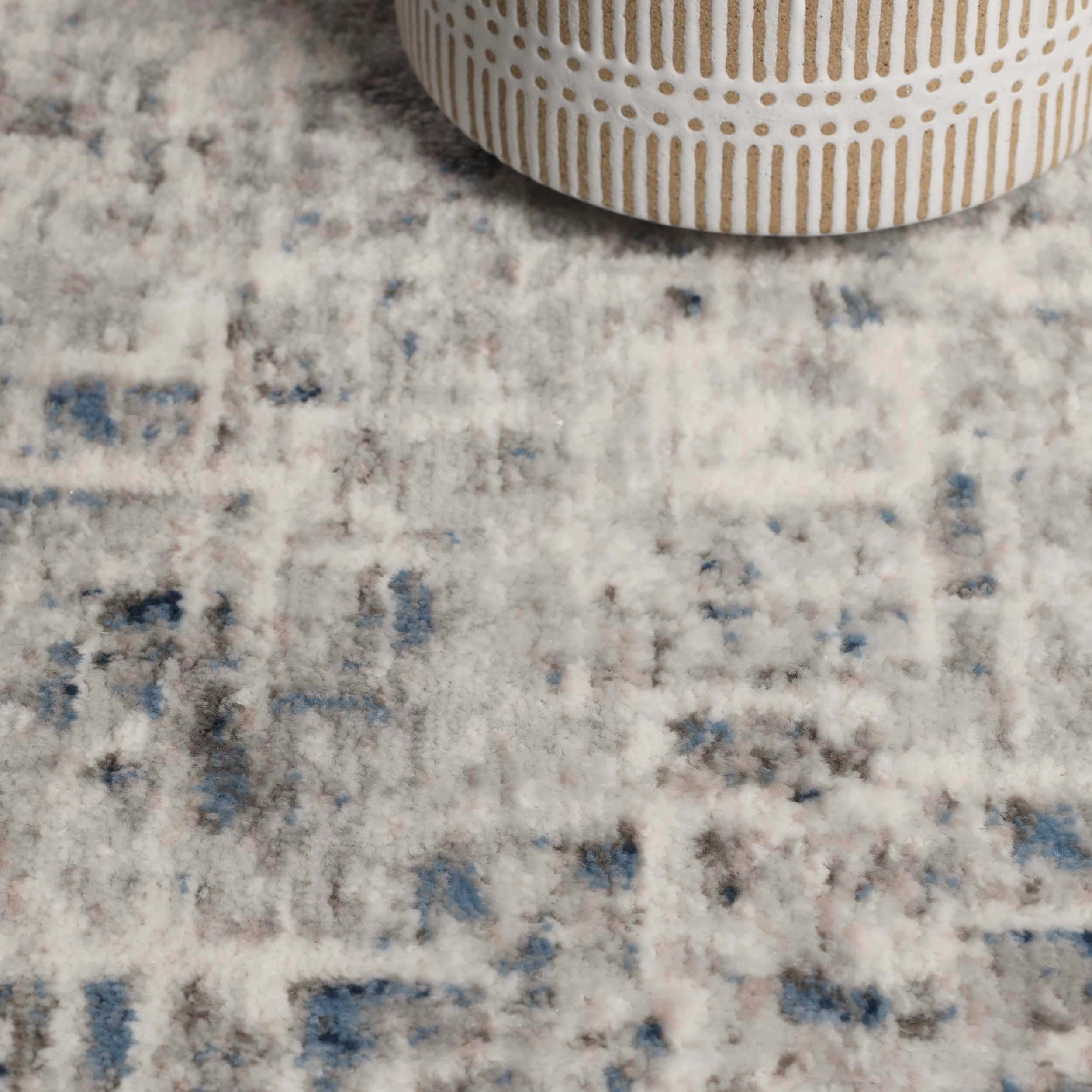 Stylish Acer Distressed Contemporary Abstract Modern Indoor Area Rug or Runner - Perfect for Living Room, Bedroom, and Home Decor