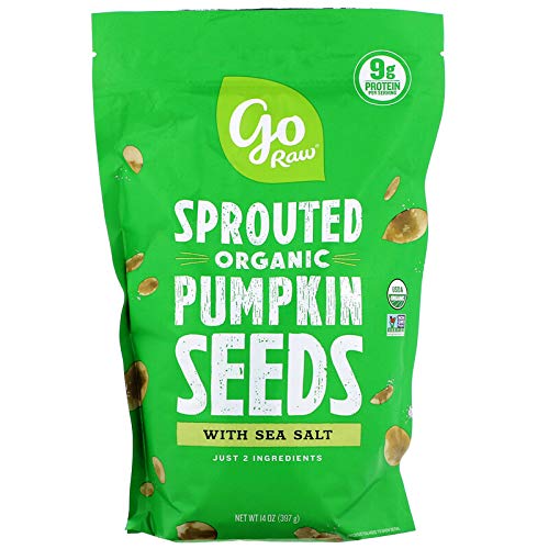 Organic Go Raw Granola with Alpine Sprouted Seeds - Healthy Breakfast & Snack for Hiking, Camping & On-the-Go Energy