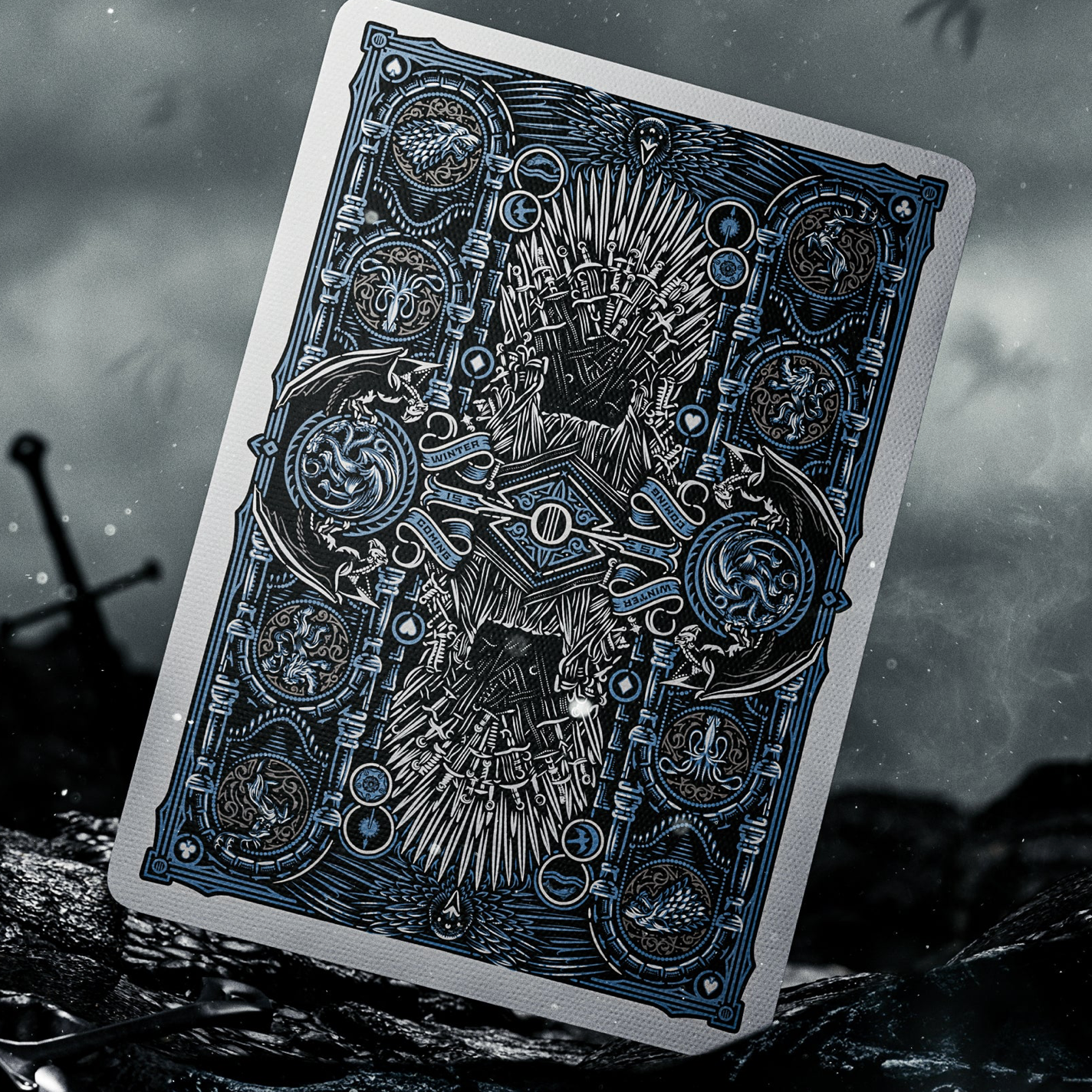 Game of Thrones Playing Cards - Premium Collectible Deck for Fans | Perfect for Game Nights, Gifts, and Collectors
