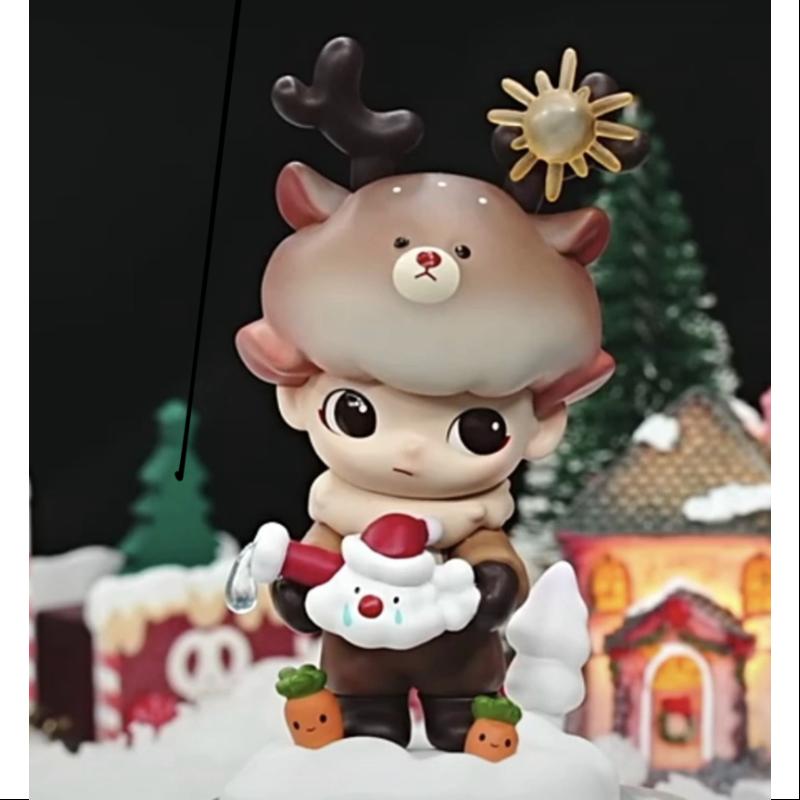 DIMOO Snowman Series TEARS OF EOS Blind Box Figure - Cute Collectible Christmas Decoration for Home, Office & Gift Giving
