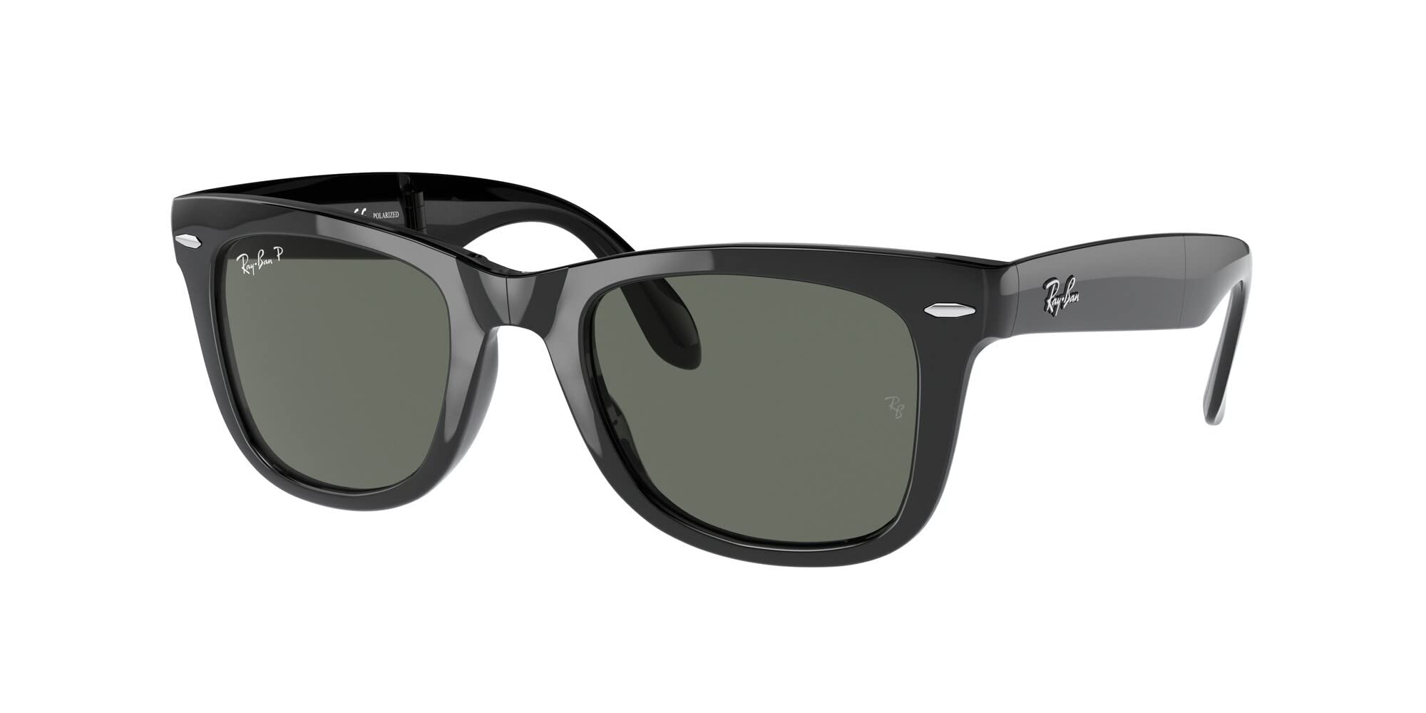Ray-Ban RB4105 Folding Wayfarer Square Sunglasses for Men & Women - UV Protection, Classic Style - Perfect for Driving, Beach & Outdoor Activities