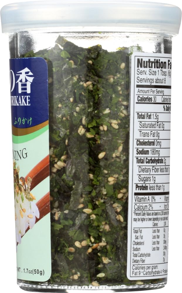Premium JFC Nori Fumi Furikake Rice Seasoning - 1.7 Oz (Pack of 10) | Japanese Seaweed & Sesame Topping | Perfect for Sushi, Rice Bowls & Onigiri | Authentic Asian Flavor Enhancer