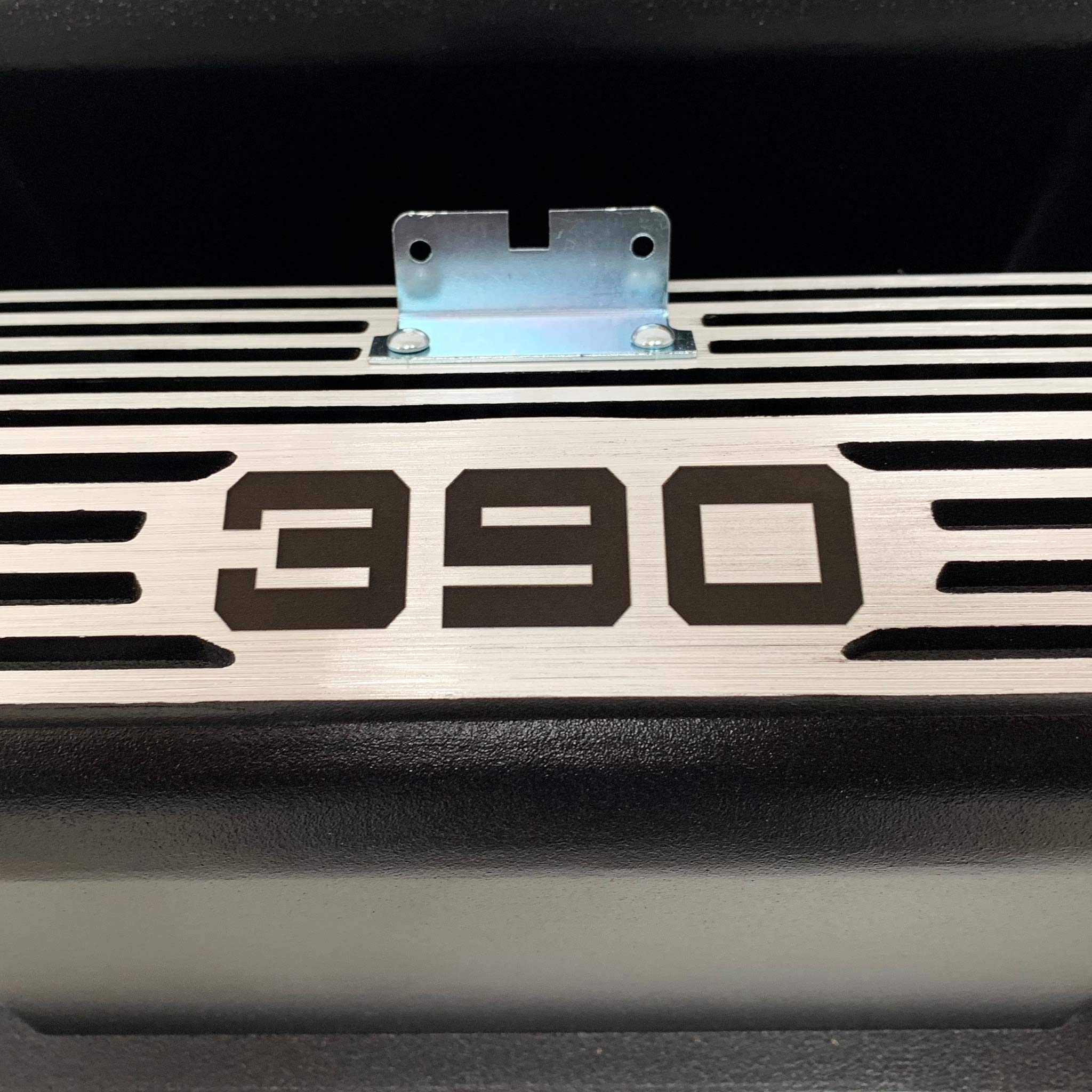 Ford FE 390 Tall Black Die-Cast Aluminum Valve Covers - Compatible with Classic Ford Engines - Perfect for Engine Upgrades & Restoration Projects