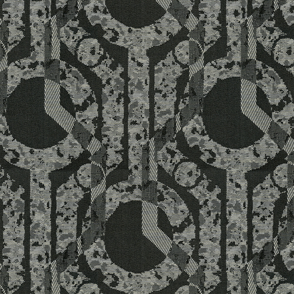 9 x 9 Inch Crypton Centerstage 9009 Black Tie Fabric Swatch - Premium Home Decor Sample for Upholstery, Curtains & DIY Projects