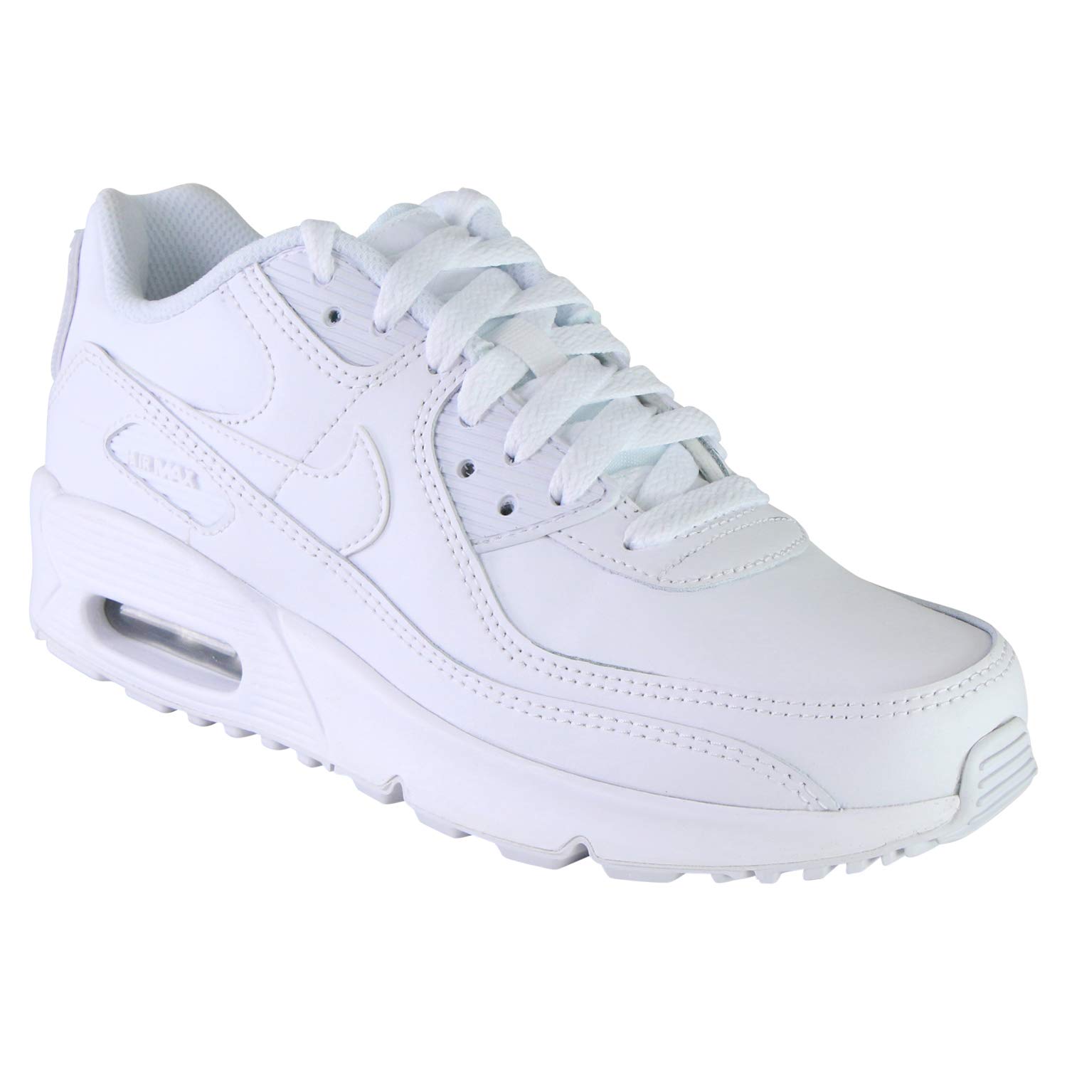 Nike Boys Air Max 90 Running Shoes - Lightweight & Comfortable Sneakers for Kids - Perfect for School, Sports, and Everyday Wear