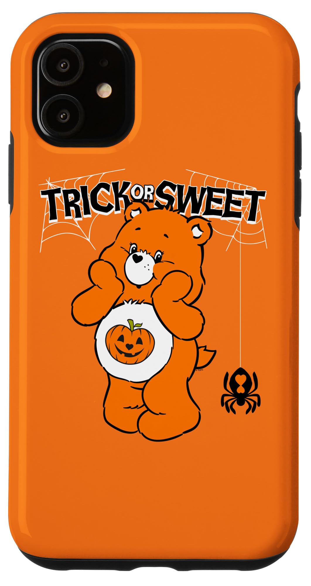 iPhone 11 Case - Cute Care Bears Trick or Sweet Bear Design, Shockproof Protective Cover for iPhone 11 (6.1 Inch) - Perfect Gift for Kids, Teens & Disney Fans (Home, School, Travel)